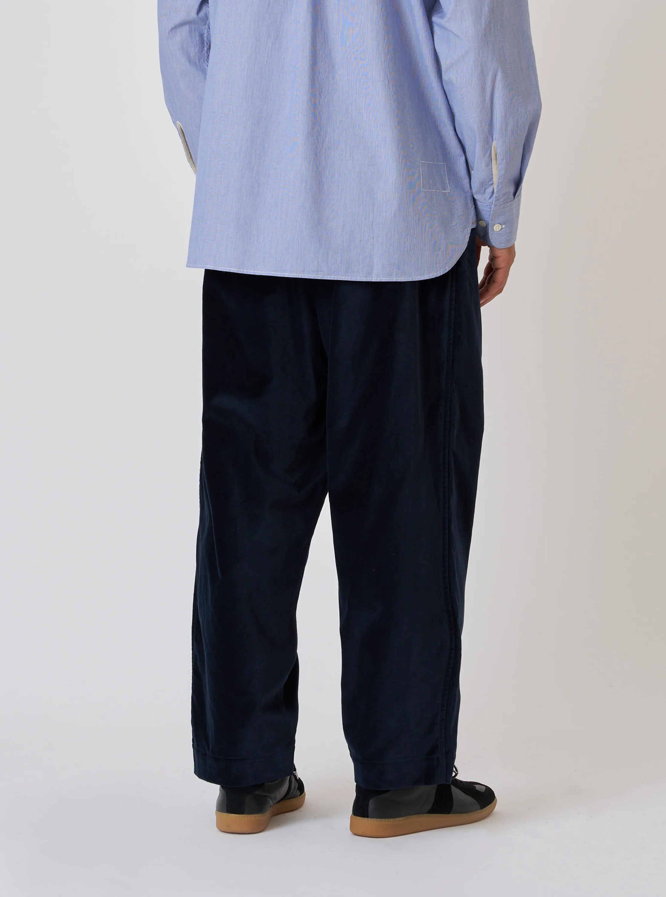 Navy Velveteen Oxford Pant - Image 3