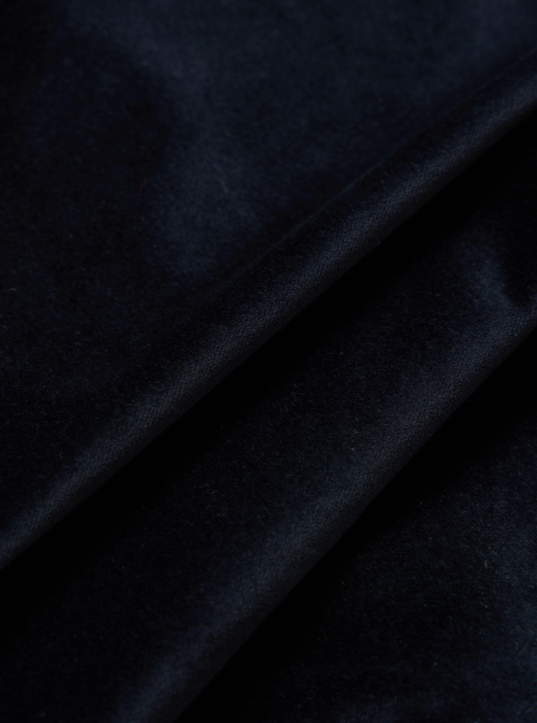 Navy Velveteen Two Button Jacket - Image 4