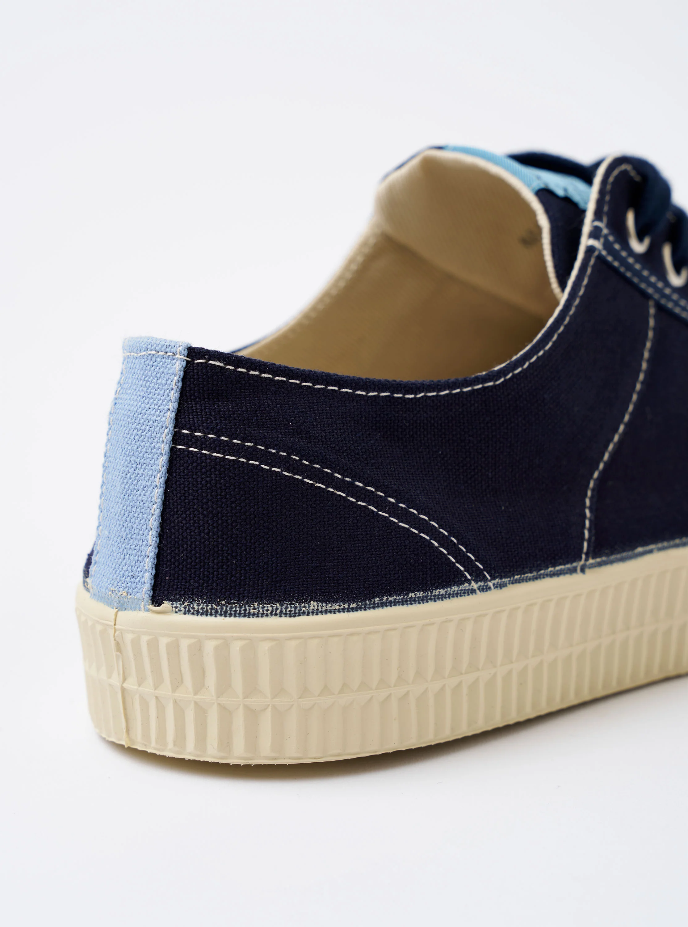 Novesta for Universal Works Navy/Pale Blue Canvas Star Master - Image 4