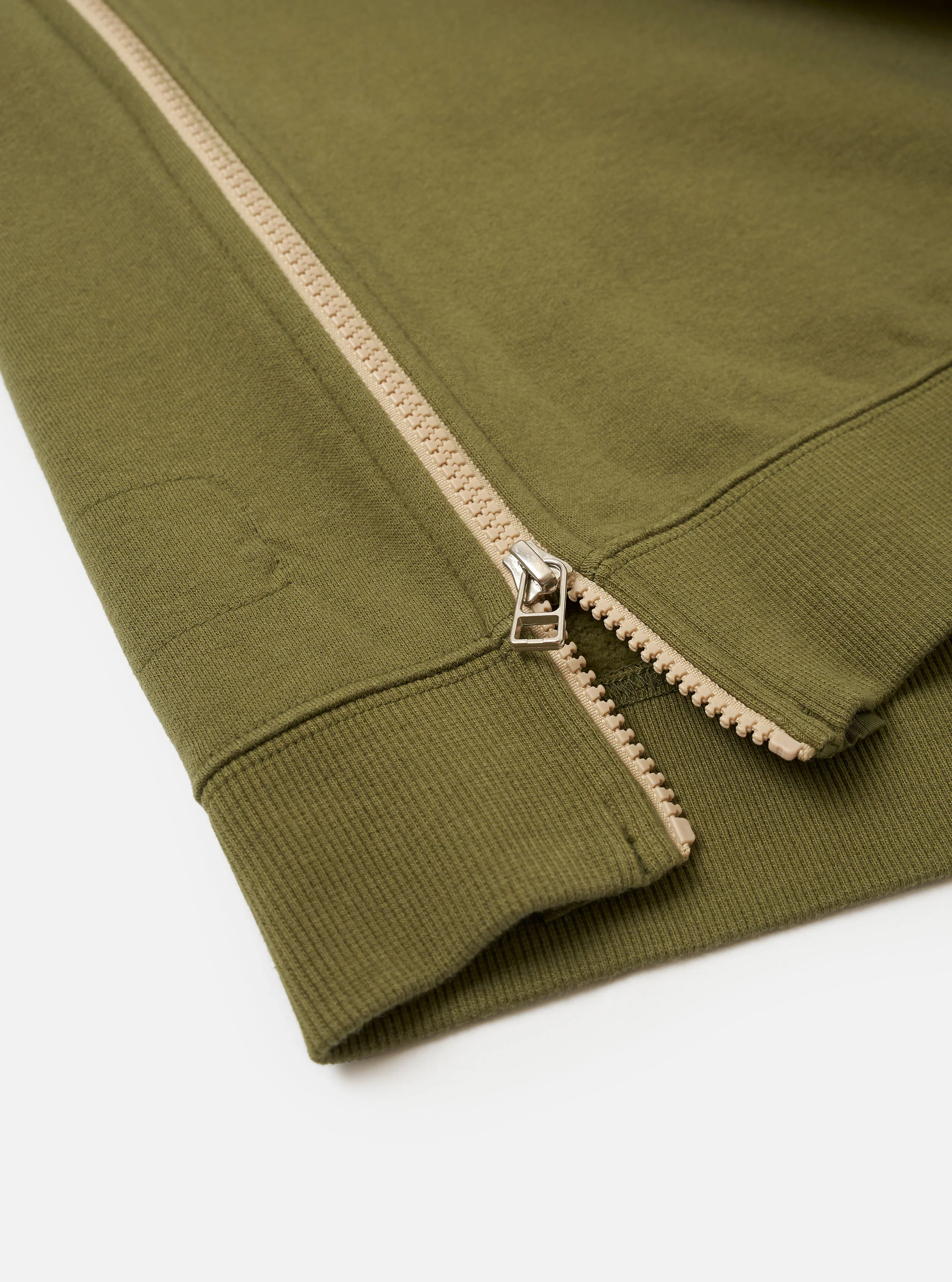 master-piece x Universal Works Olive Brush Back Sweat S/S Billy Sweat - Image 7