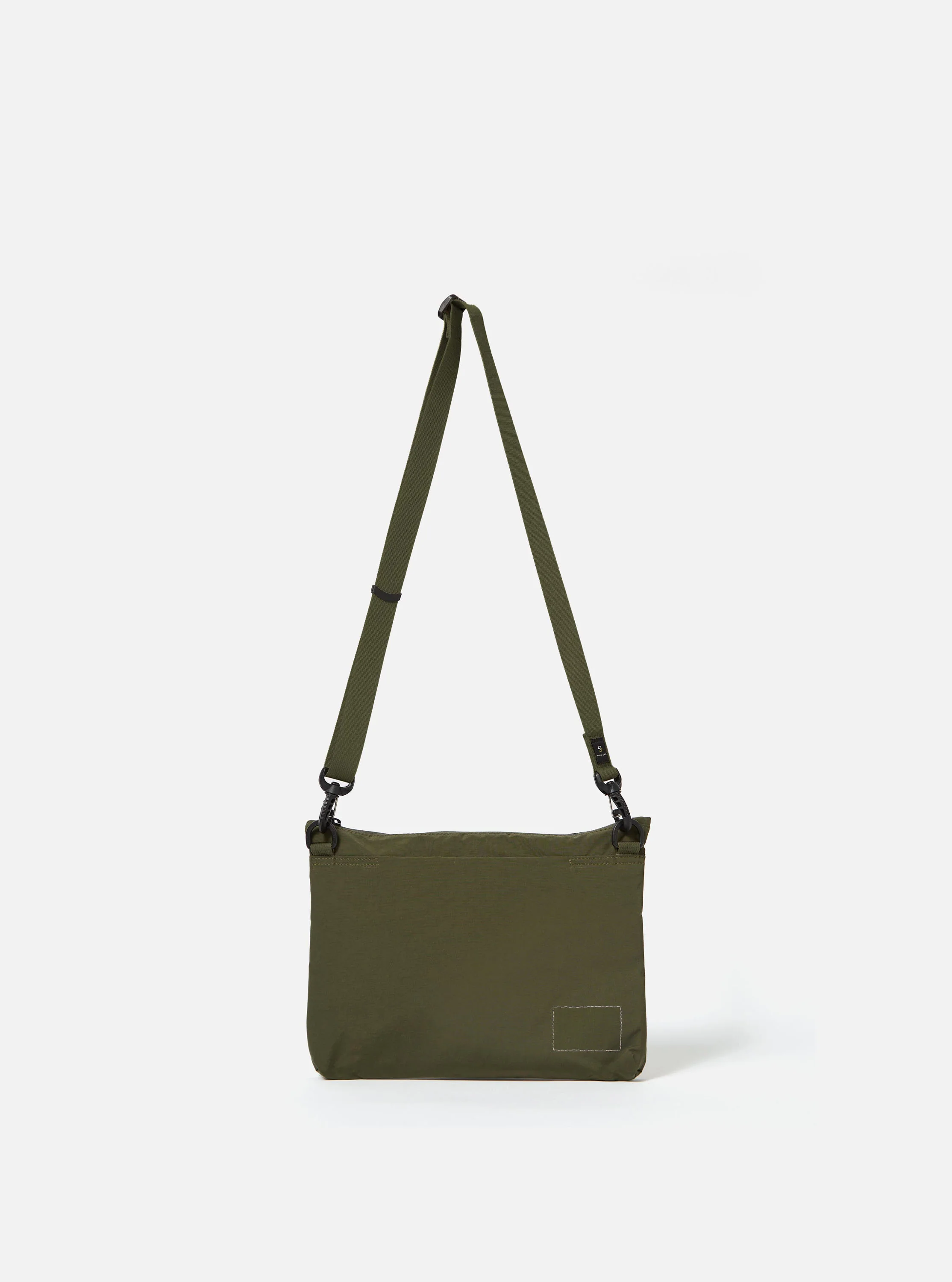 master-piece x Universal Works Olive Canvas Sacoche - Image 4