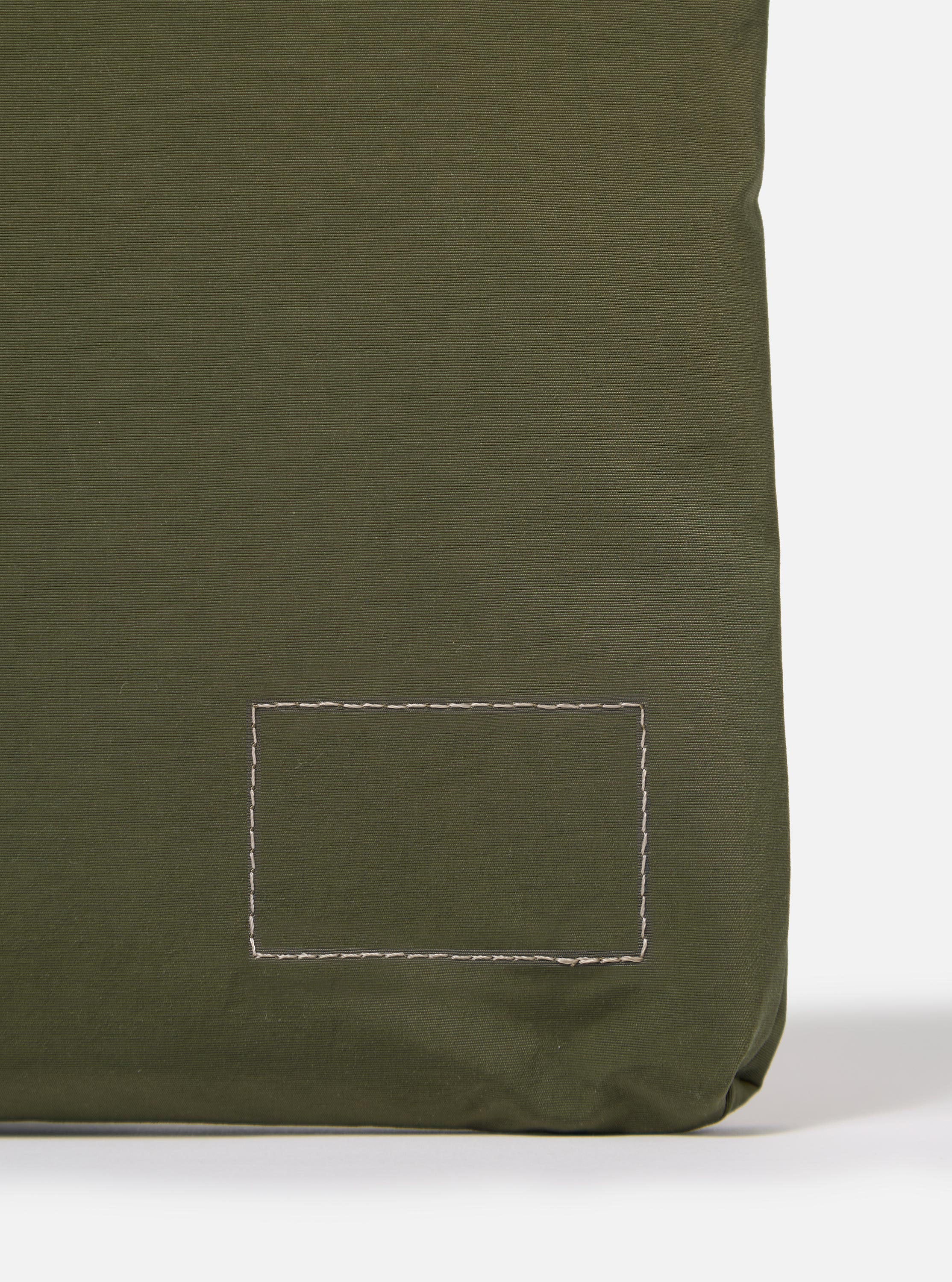 master-piece x Universal Works Olive Canvas Sacoche - Image 6