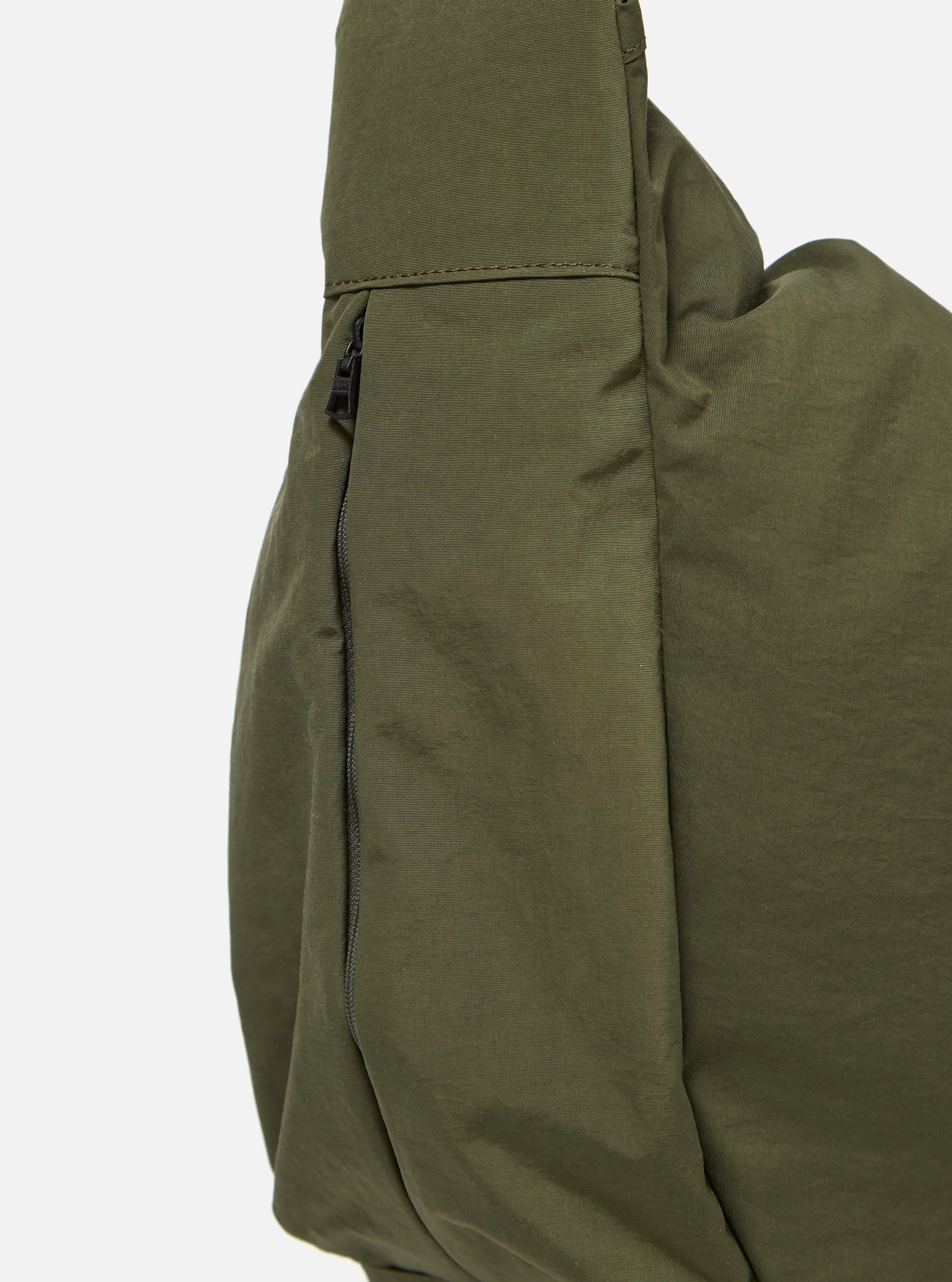 master-piece x Universal Works Olive Large Canvas Shoulder Bag - Image 6