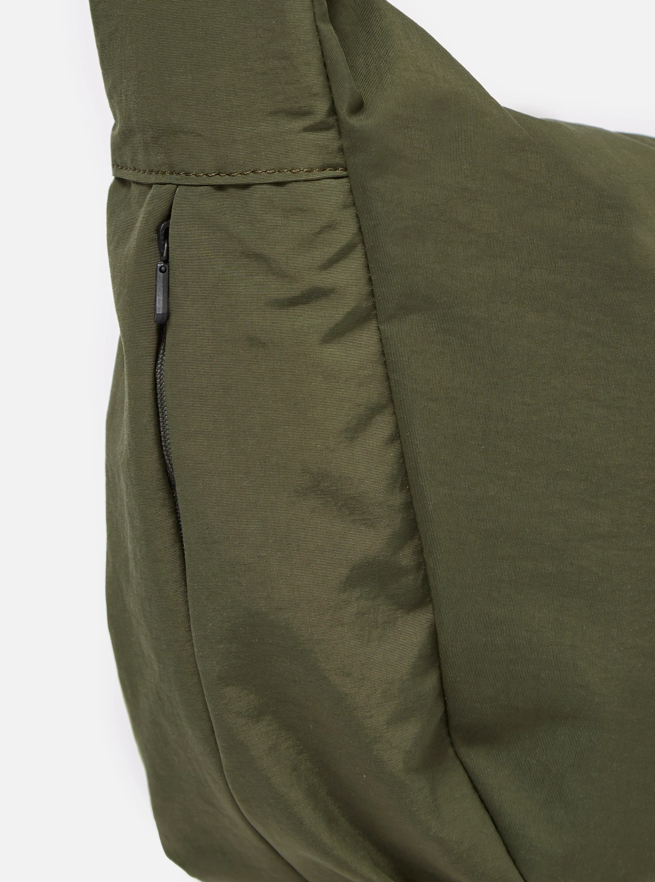 master-piece x Universal Works Olive Medium Canvas Shoulder Bag - Image 6