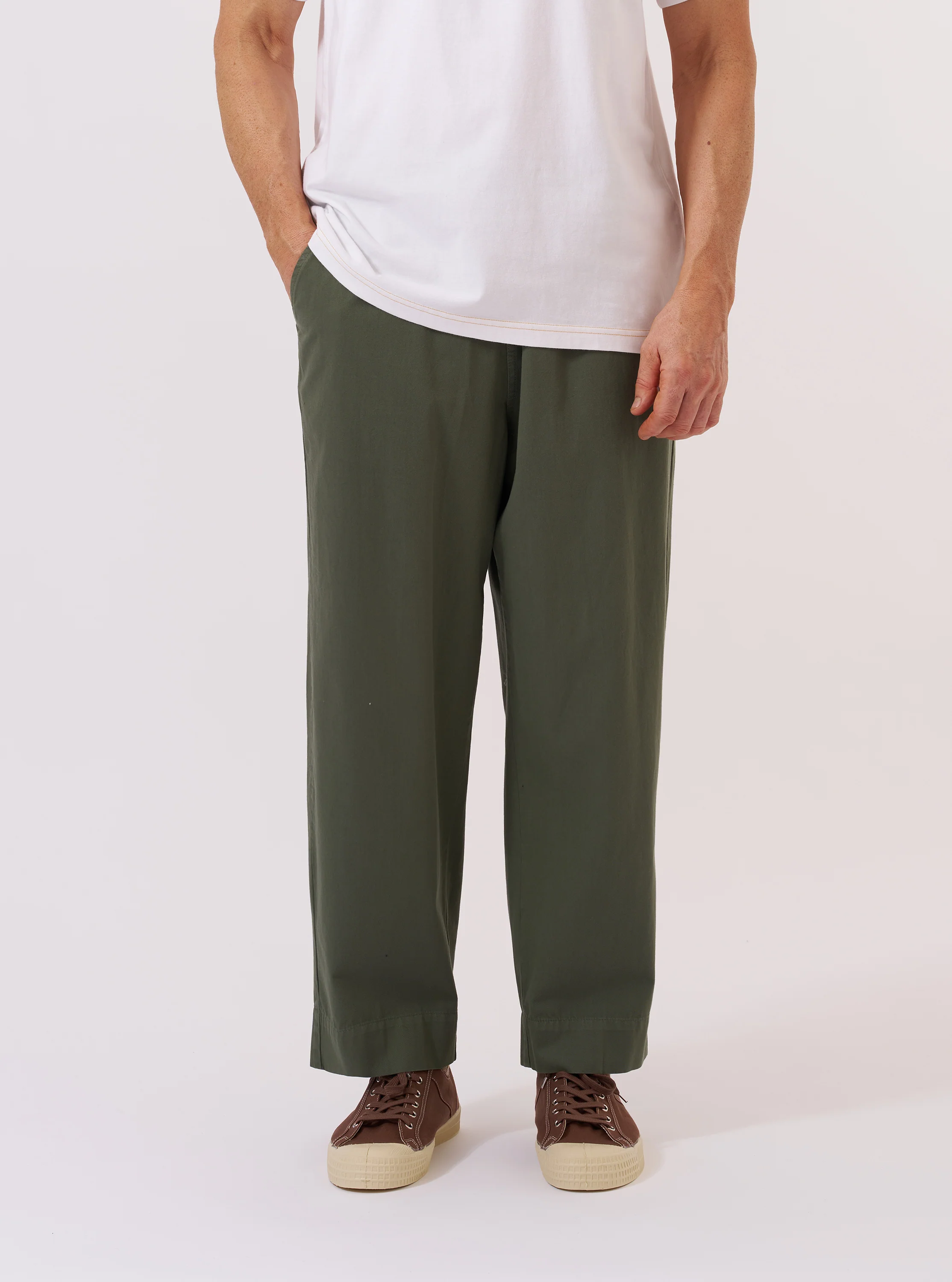 Olive Kelly Cotton Judo Pant - Image 2