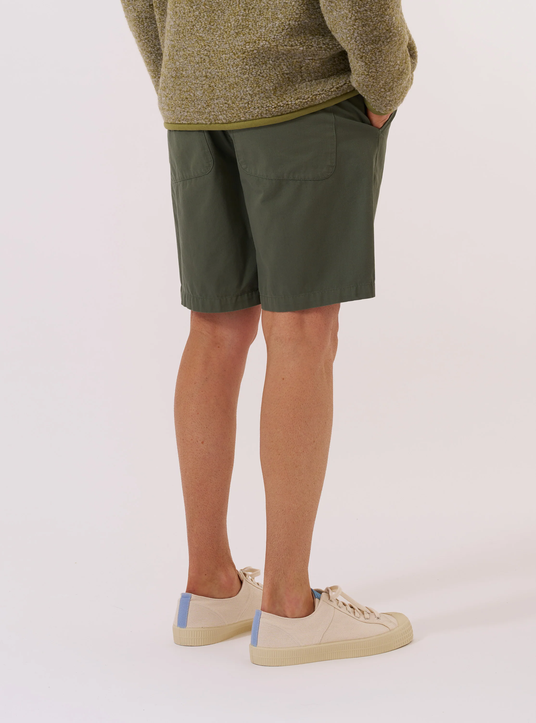 Olive Kelly Cotton Simple Short - Image 3