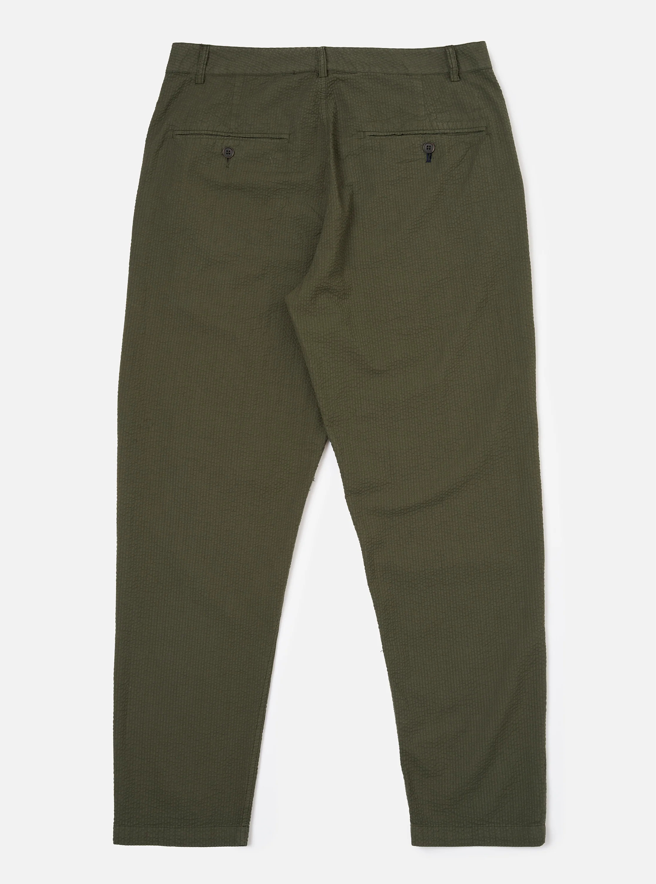 Olive Merida Seersucker Military Chino - Image 5