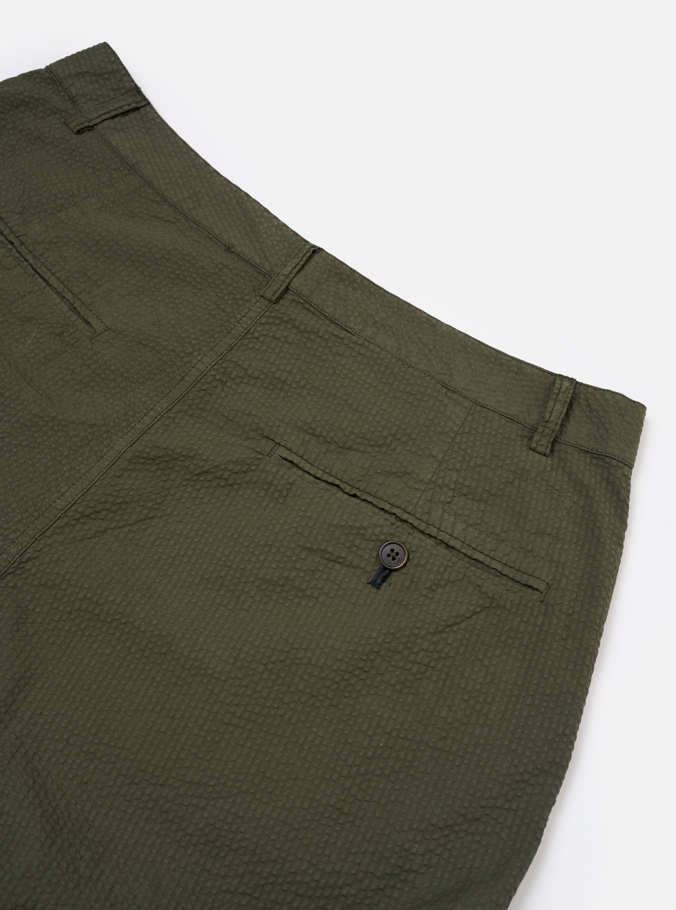 Olive Merida Seersucker Military Chino - Image 6