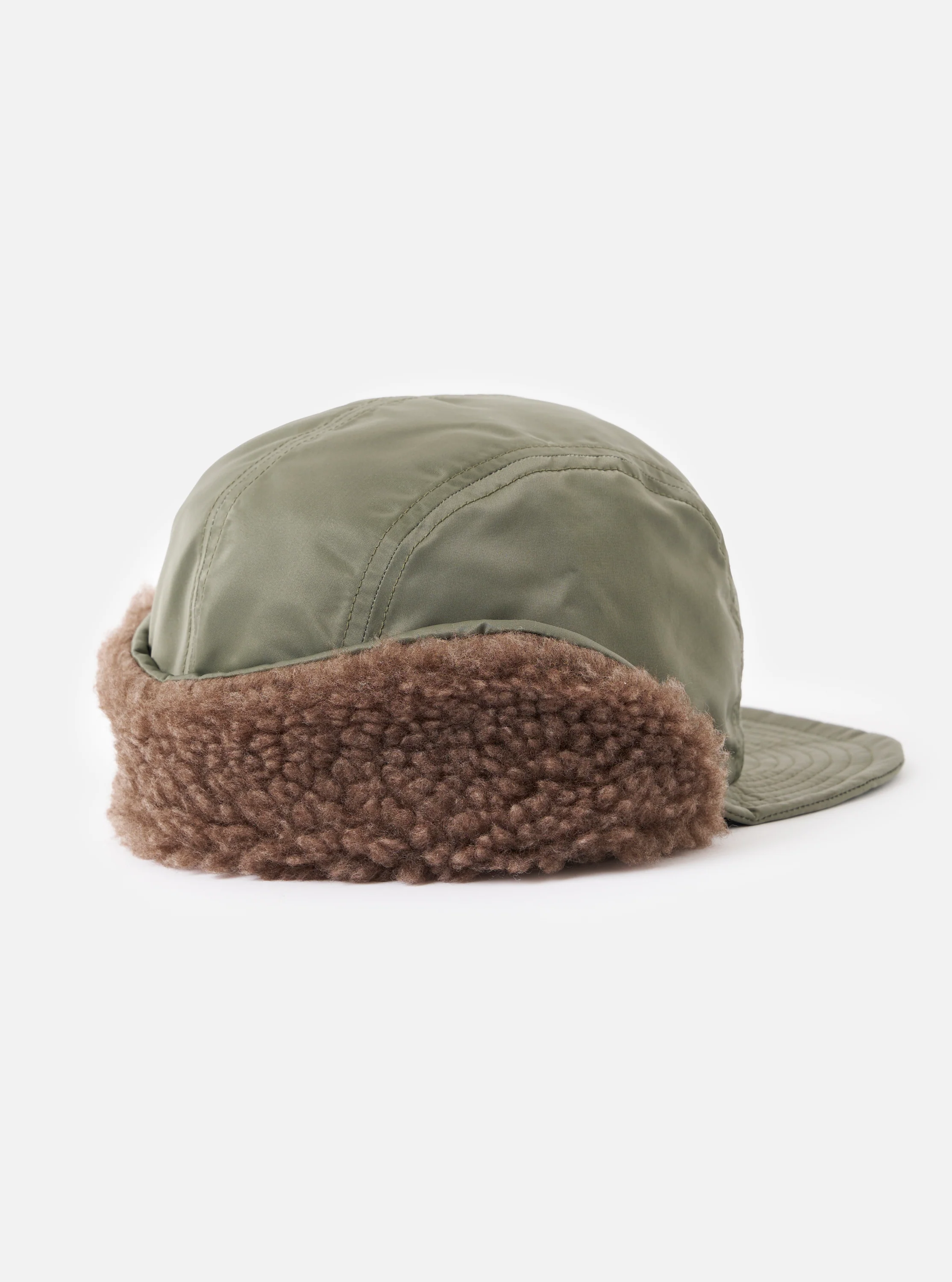 cableami® Olive Military Nylon Twill Cap - Image 3