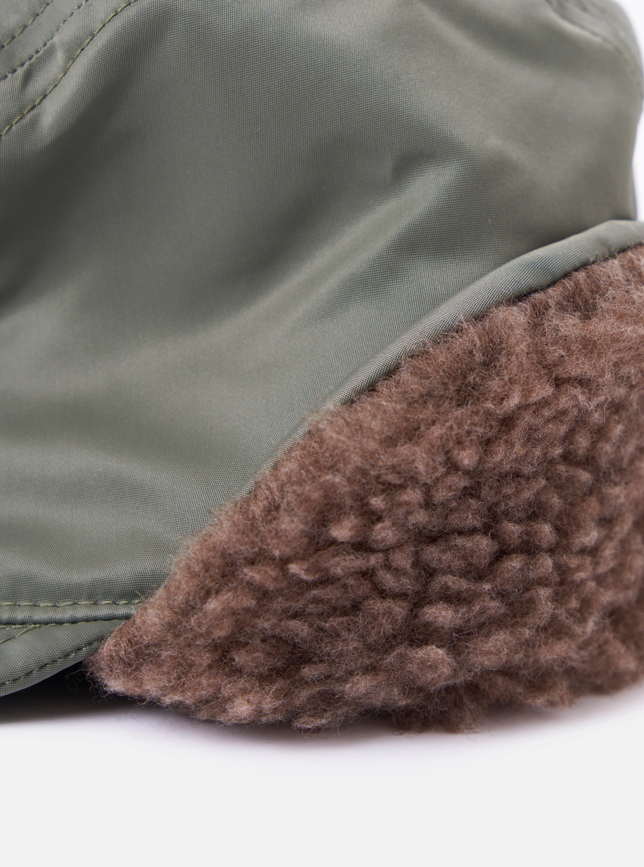 cableami® Olive Military Nylon Twill Cap - Image 5