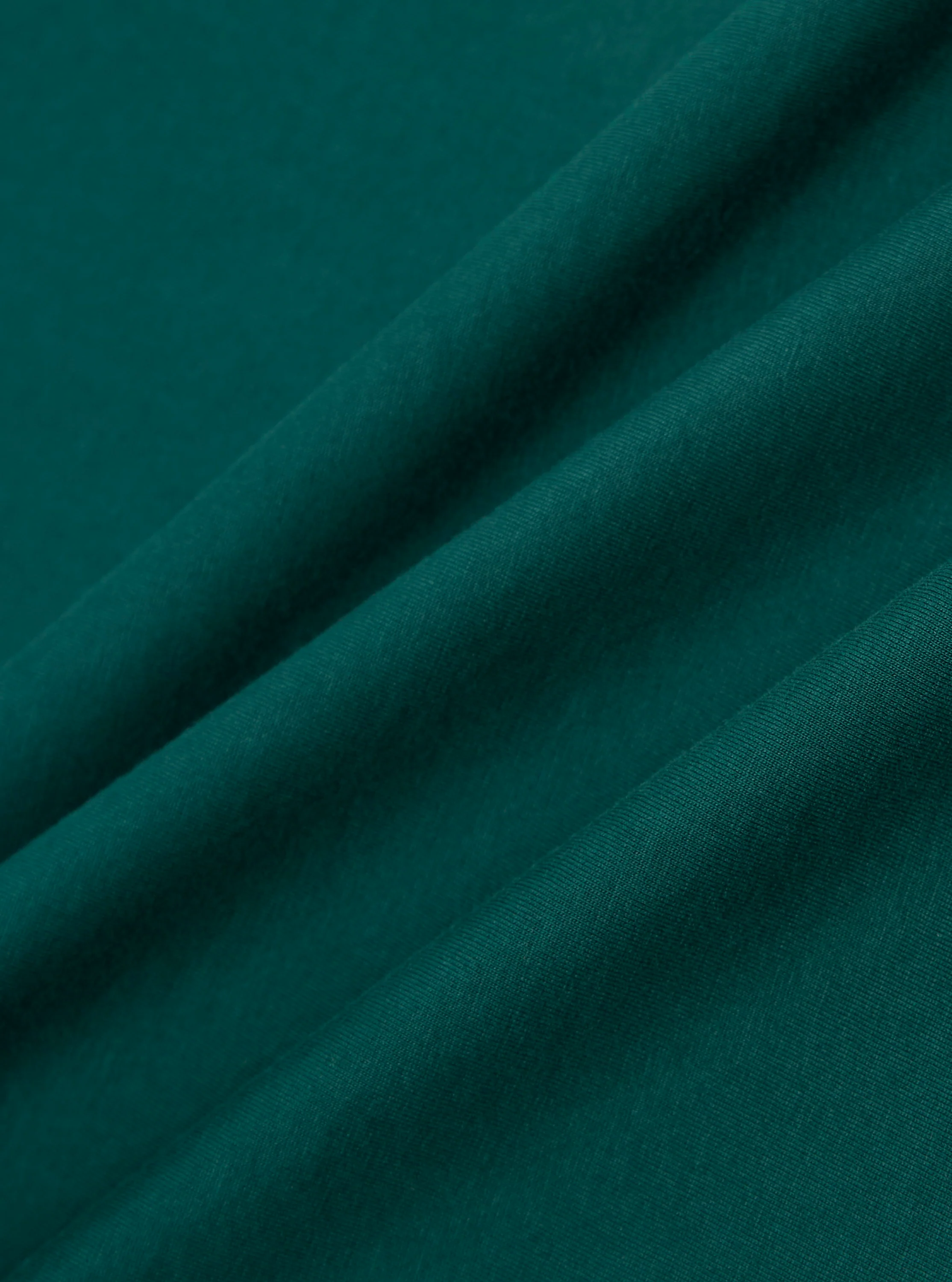 Olive Organic Jersey Print Pocket Tee - Image 4