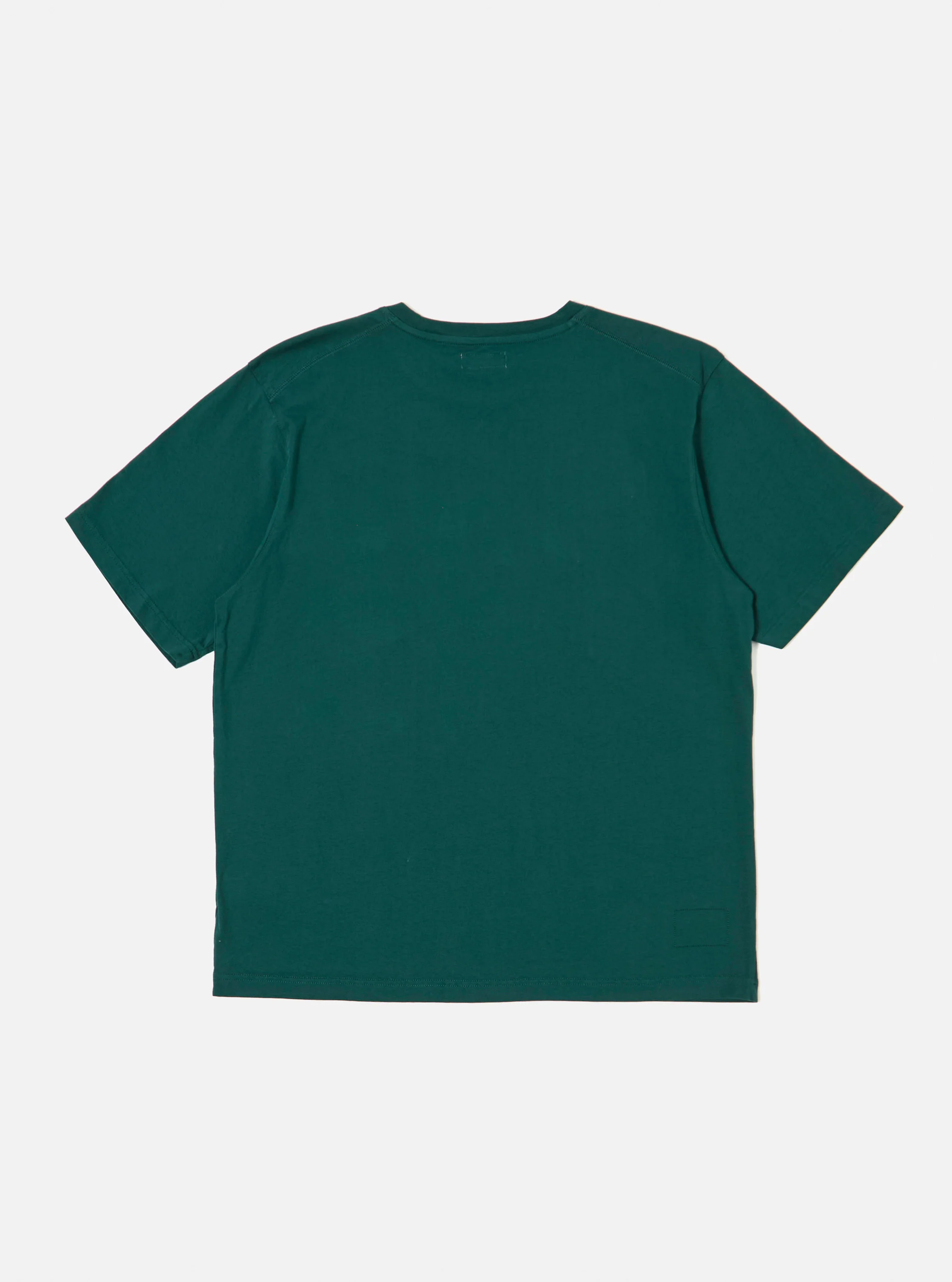 Olive Organic Jersey Print Pocket Tee - Image 5