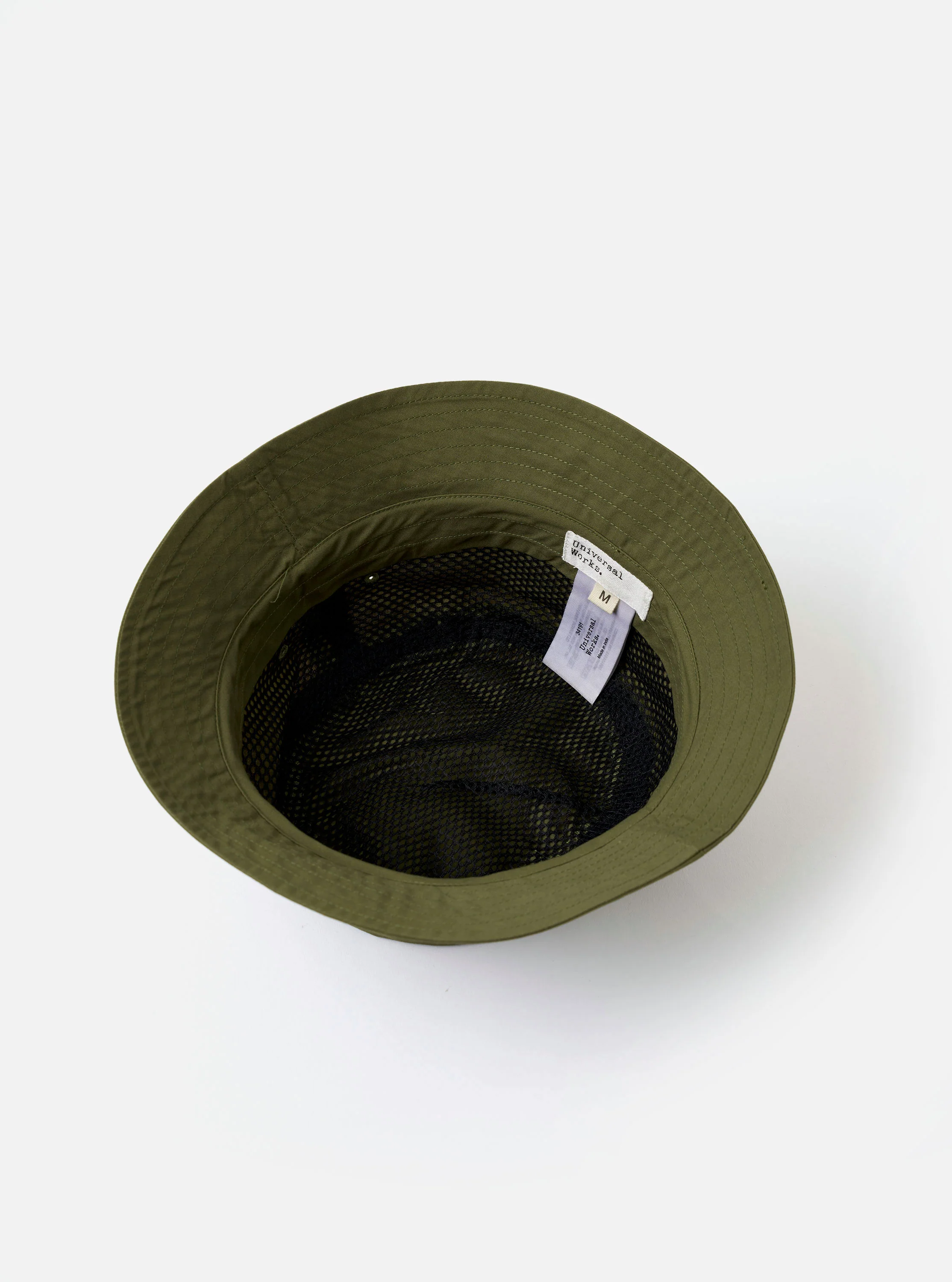 Olive Recycled Polytech Beach Hat - Image 5