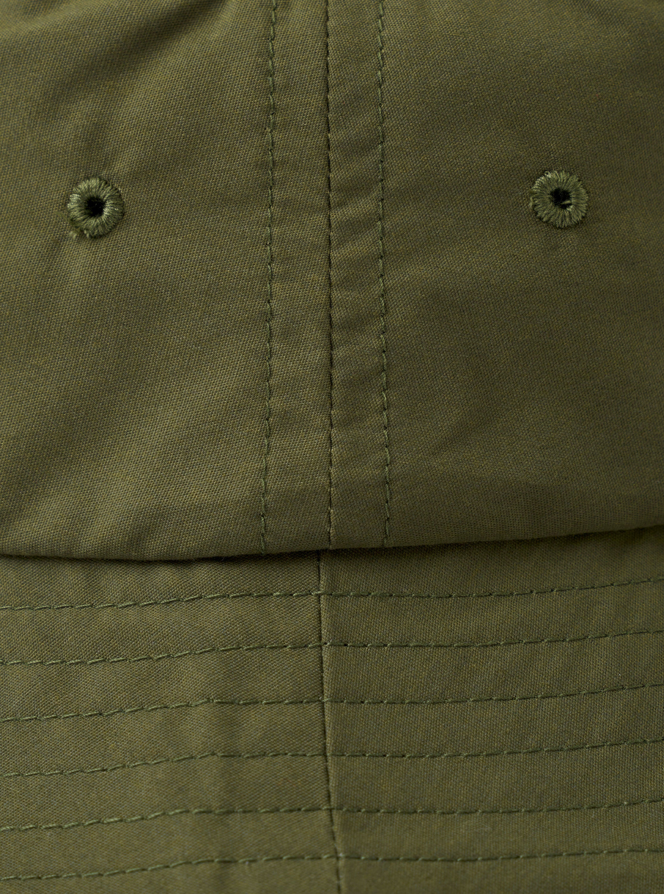 Olive Recycled Polytech Beach Hat - Image 6