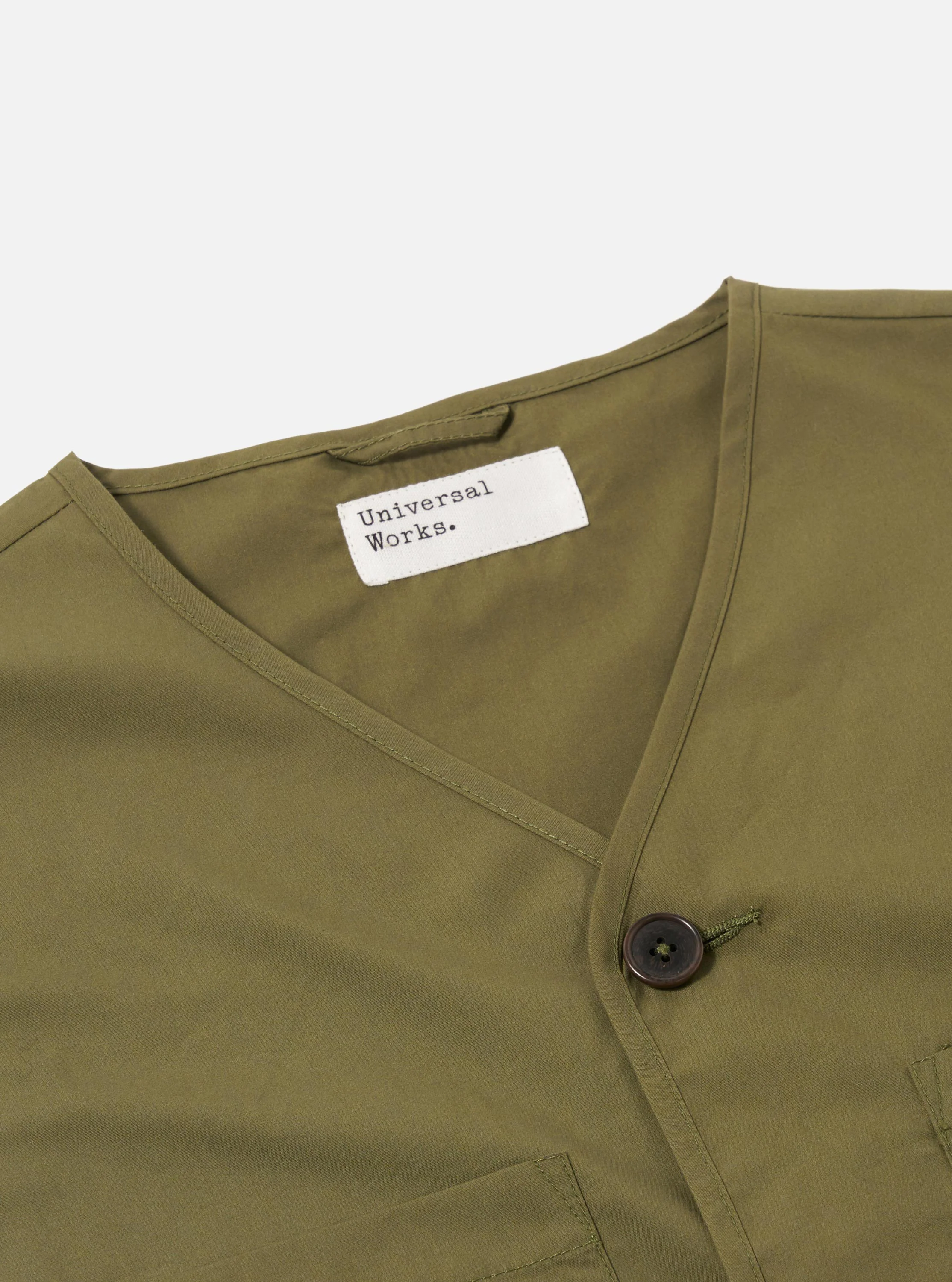 Olive Recycled Polytech City Waistcoat - Image 6