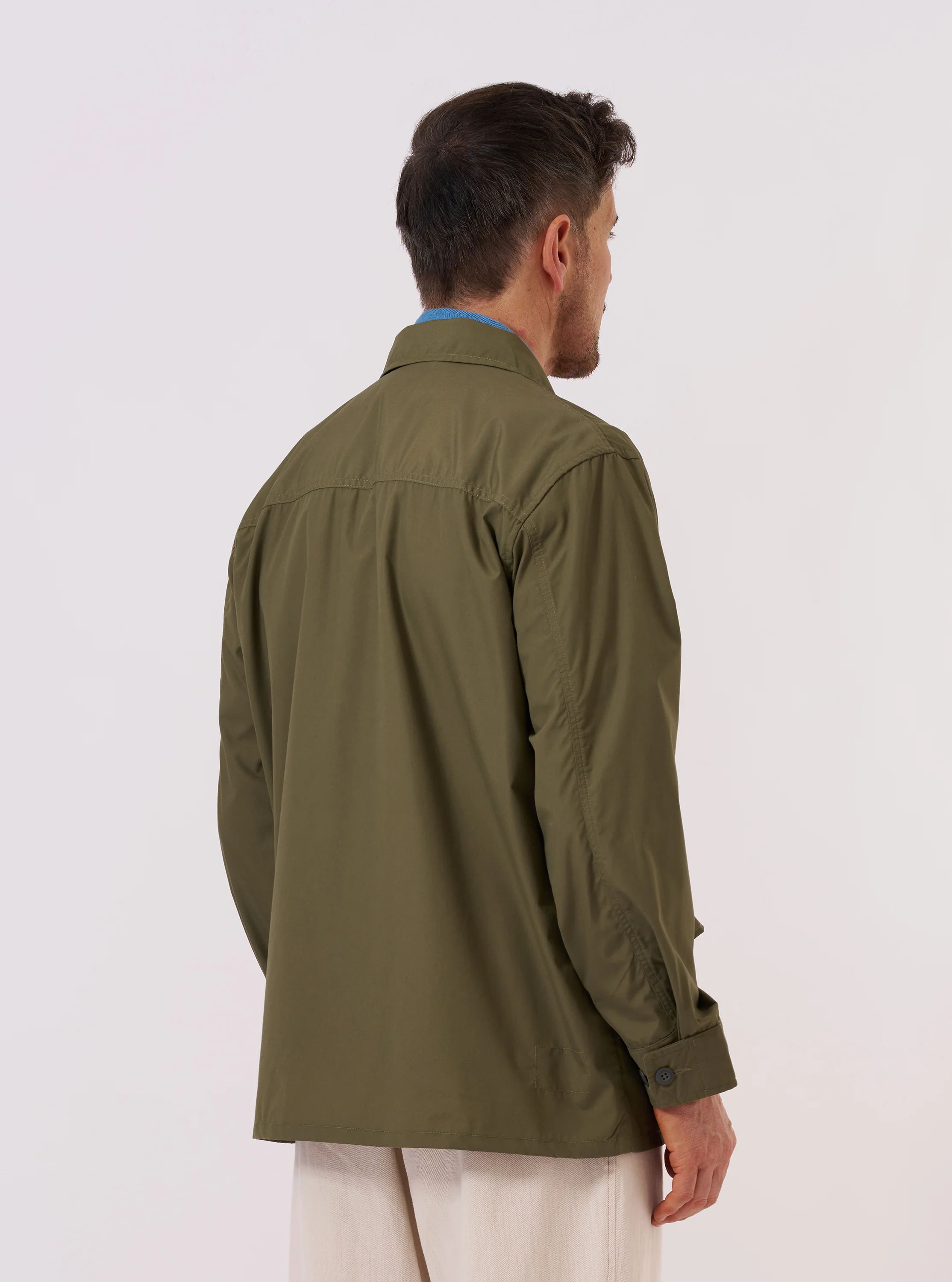 Olive Recycled Polytech Jungle Jacket - Image 3