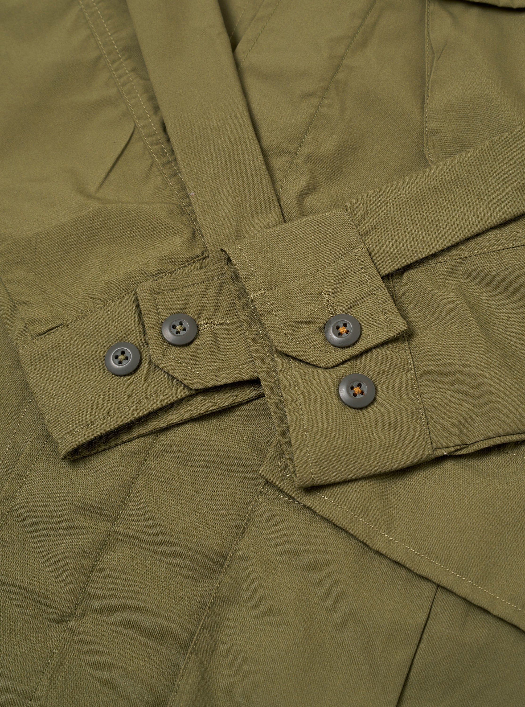 Olive Recycled Polytech Jungle Jacket - Image 8