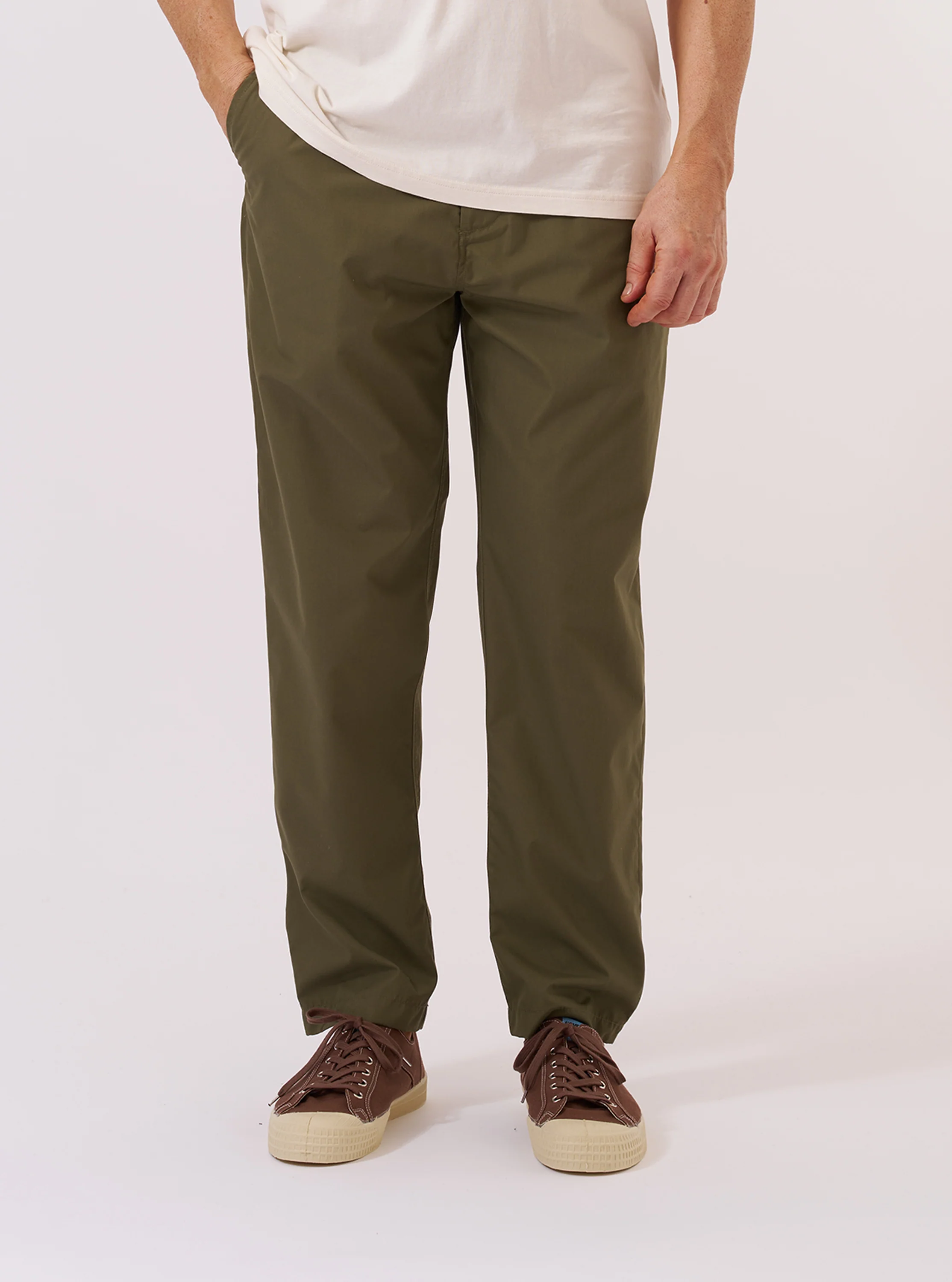 Olive Recycled Polytech Military Chino - Image 2