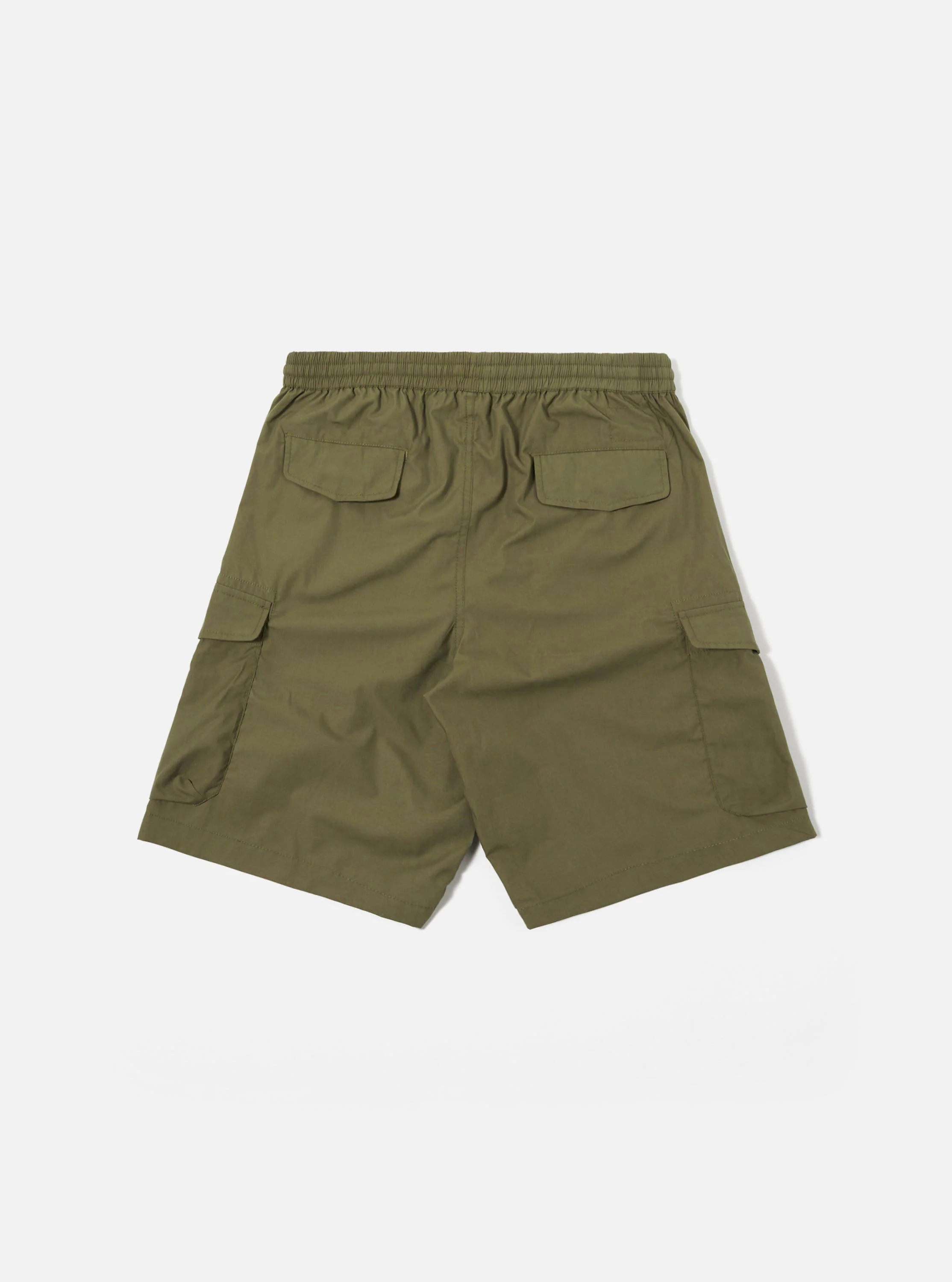 Olive Recycled Polytech Parachute Short - Image 5