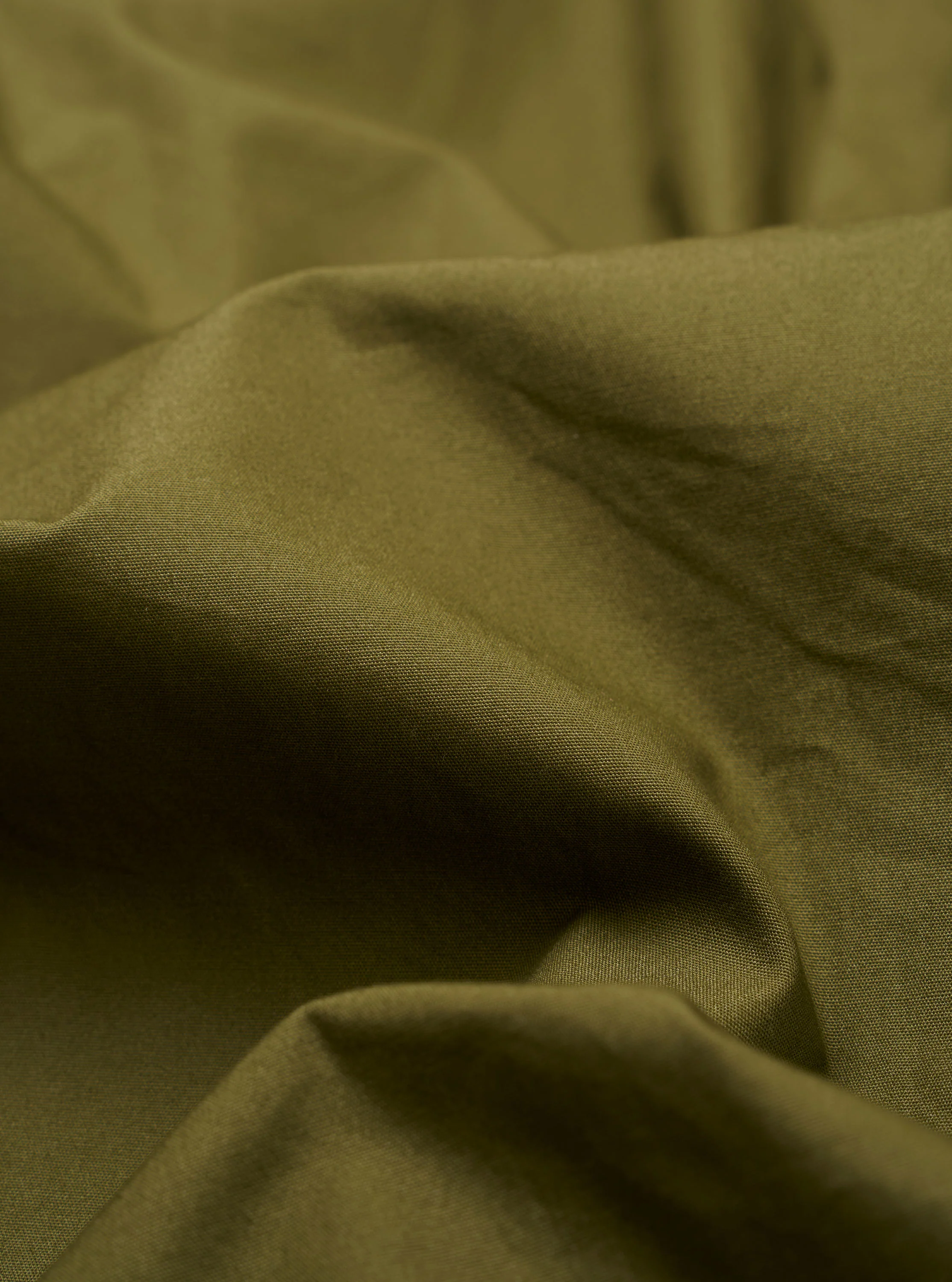 master-piece x Universal Works Olive Recycled Poly Tech Tech Overshirt - Image 4
