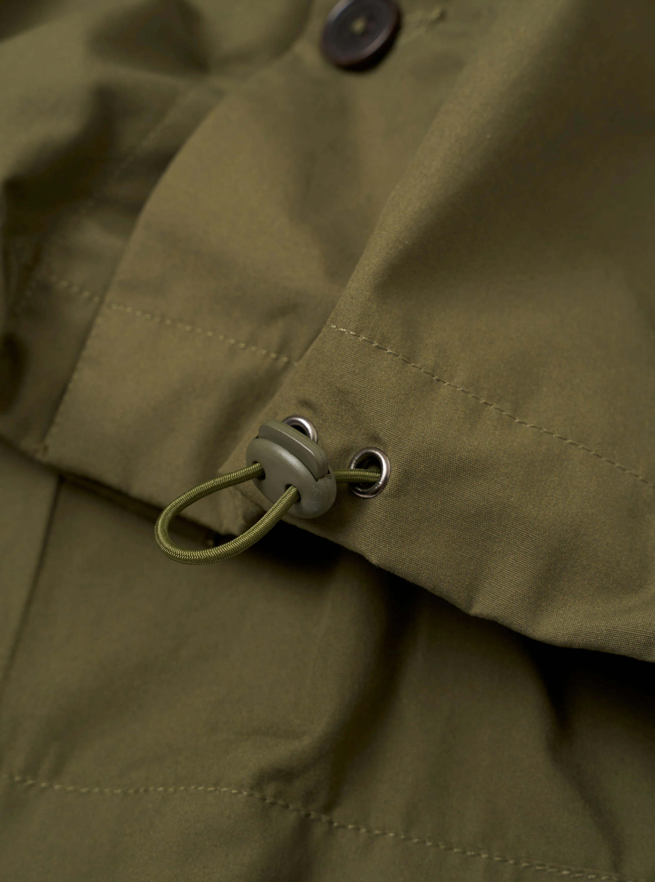 Olive Recycled Polytech Z Tech Overshirt - Image 7