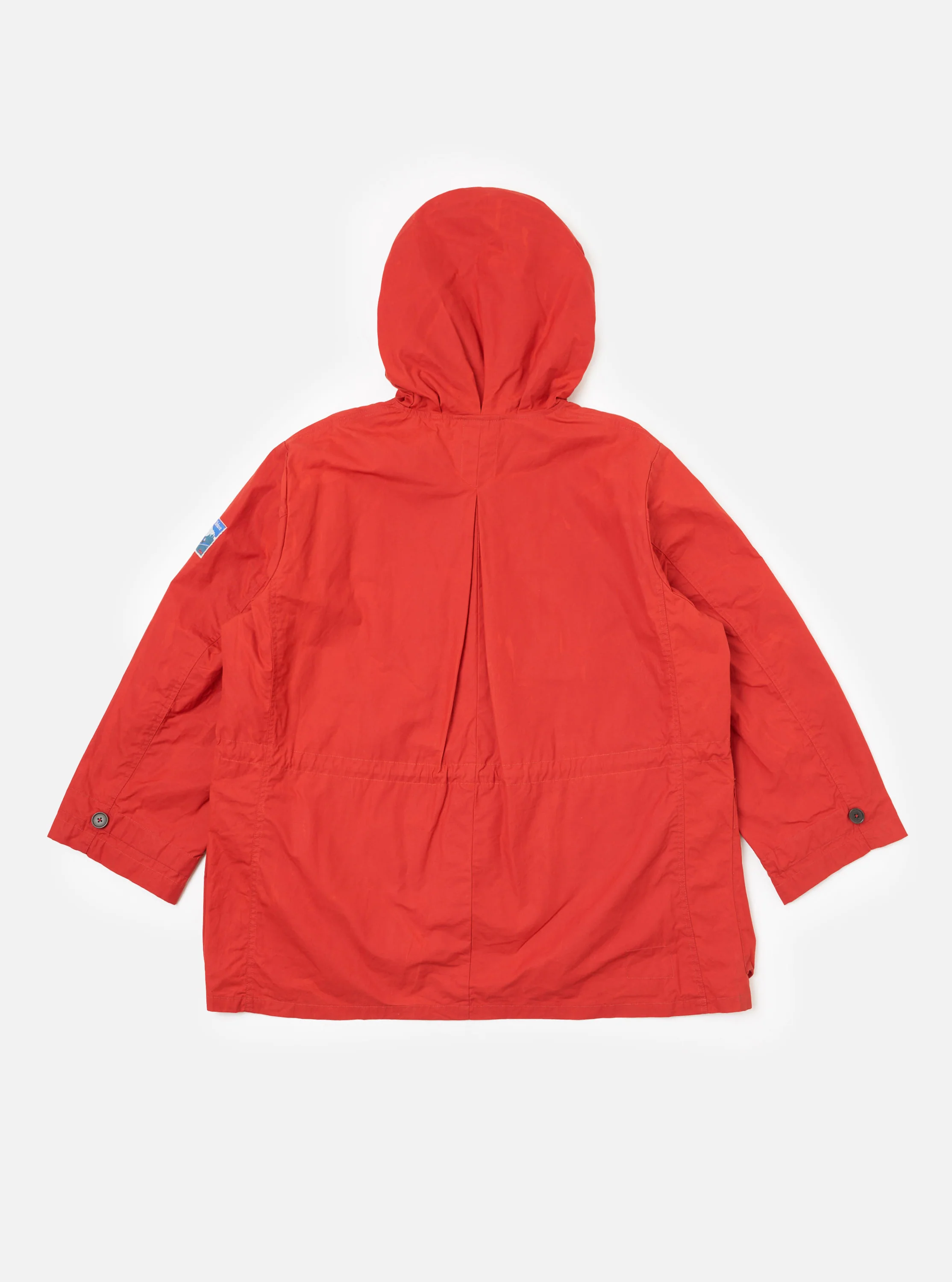 Orange British Wax Cotton Boston Parka - Image 5
