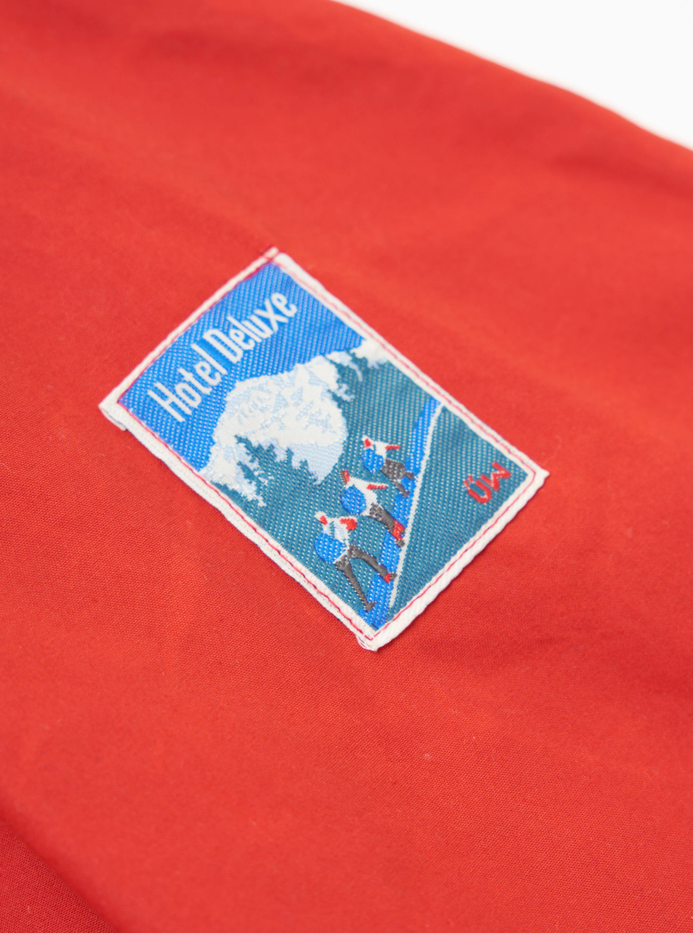 Orange British Wax Cotton Boston Parka - Image 8
