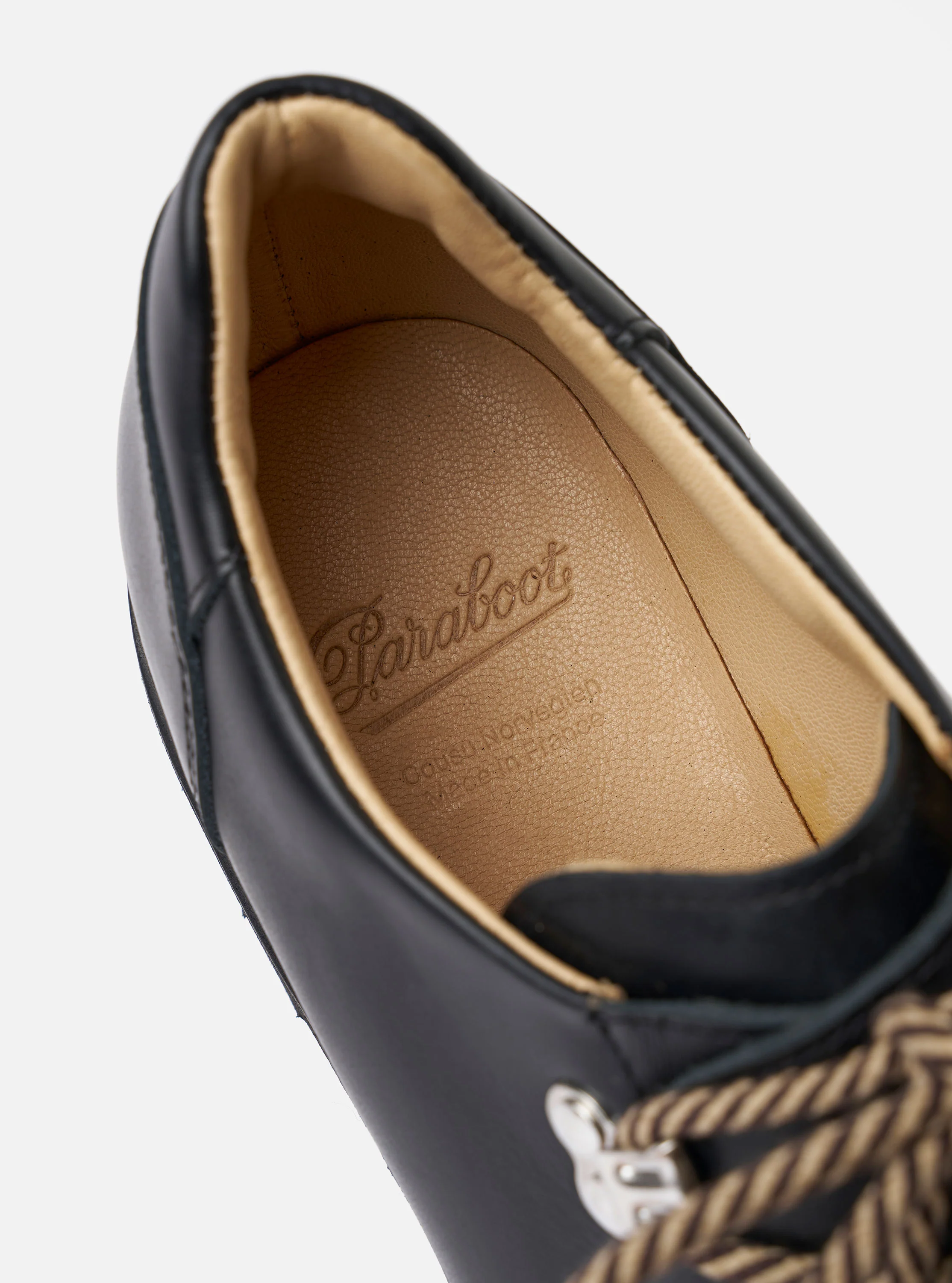 Paraboot Black Leather Clusaz Jannu - Image 6