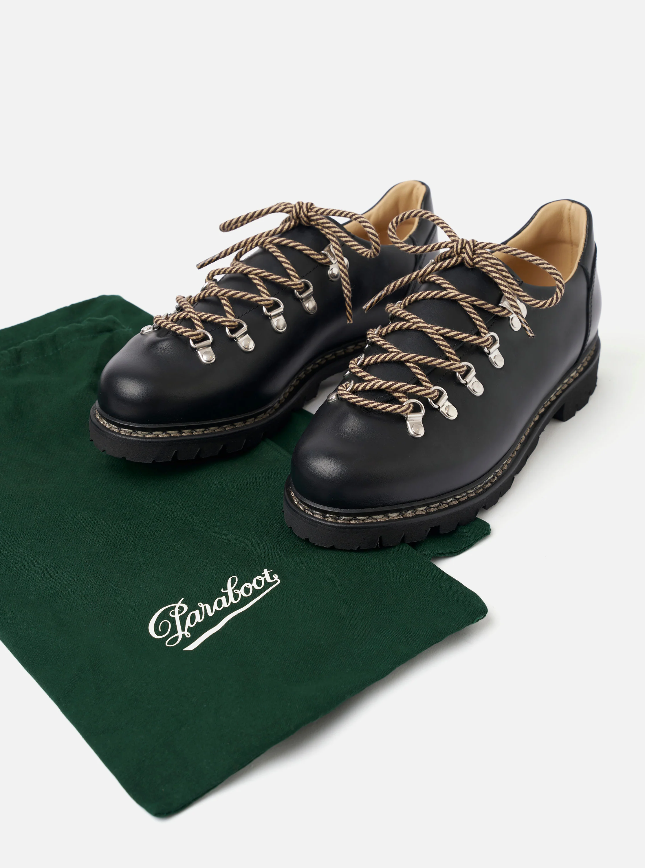 Paraboot Black Leather Clusaz Jannu - Image 7