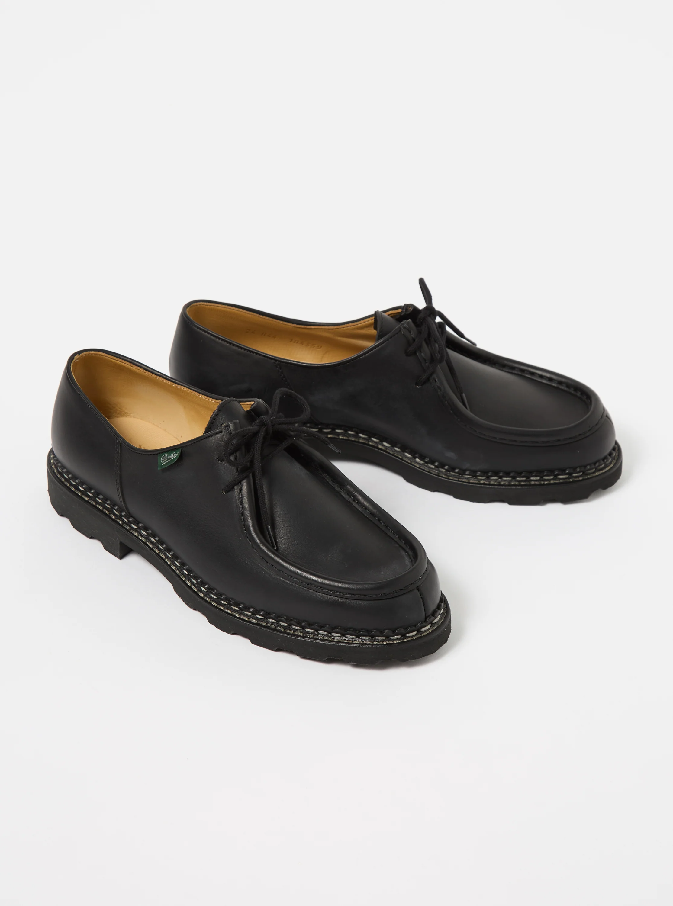 Paraboot Black Leather Michael Marche II - Image 5