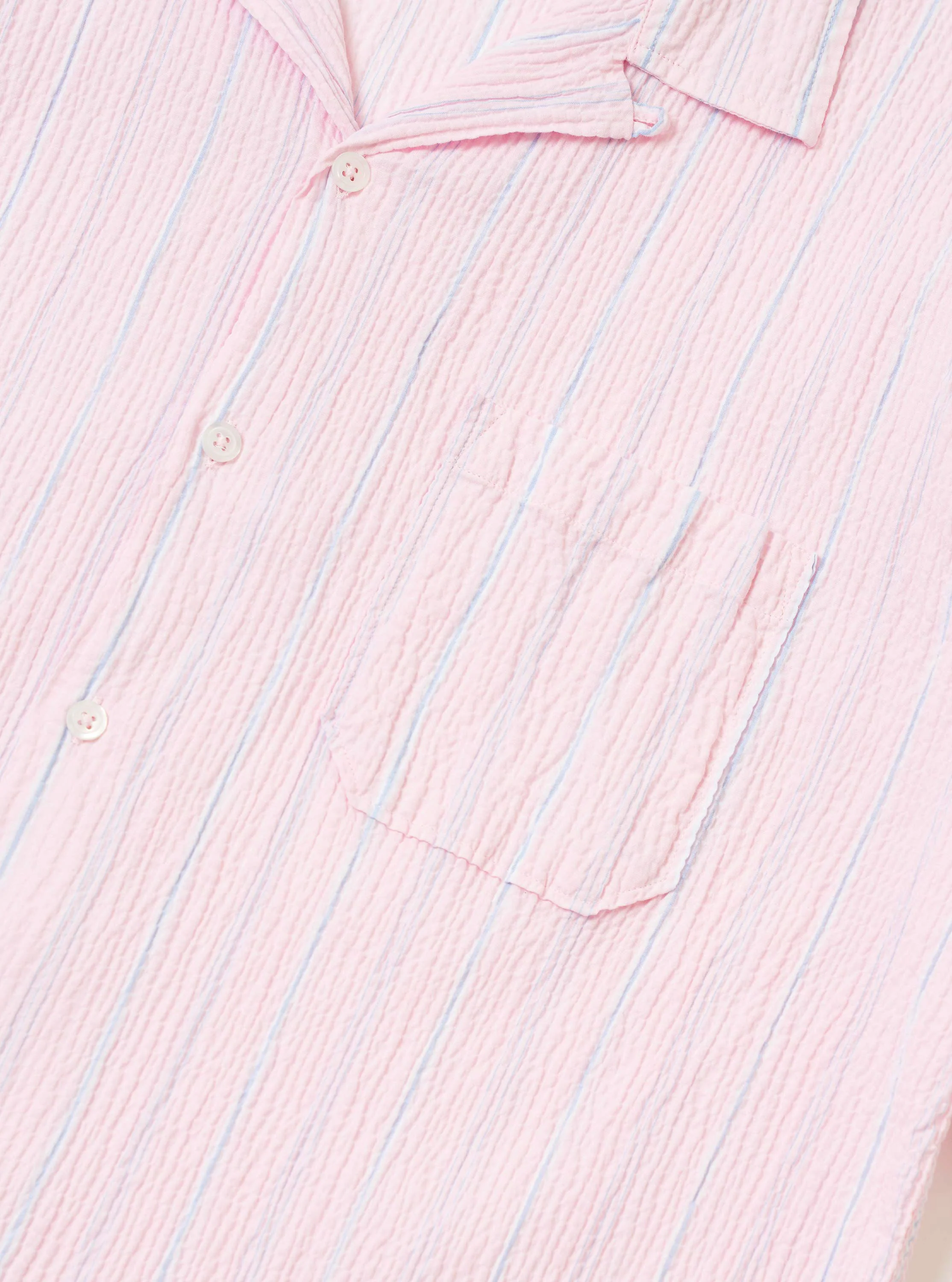 Pink Lily Stripe Road Shirt - Image 7