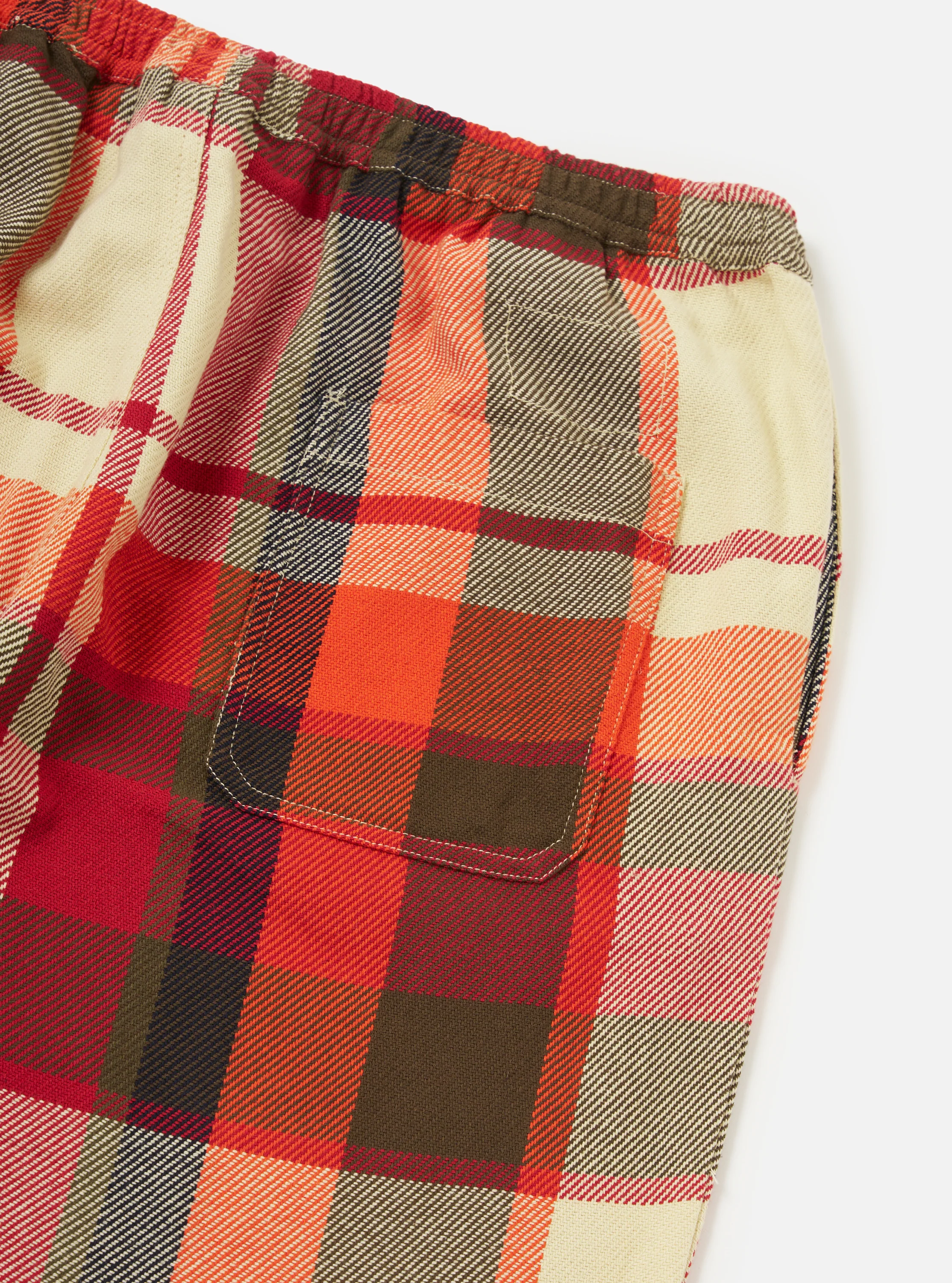 Red Earth Check Long Pyjama Set - Image 10