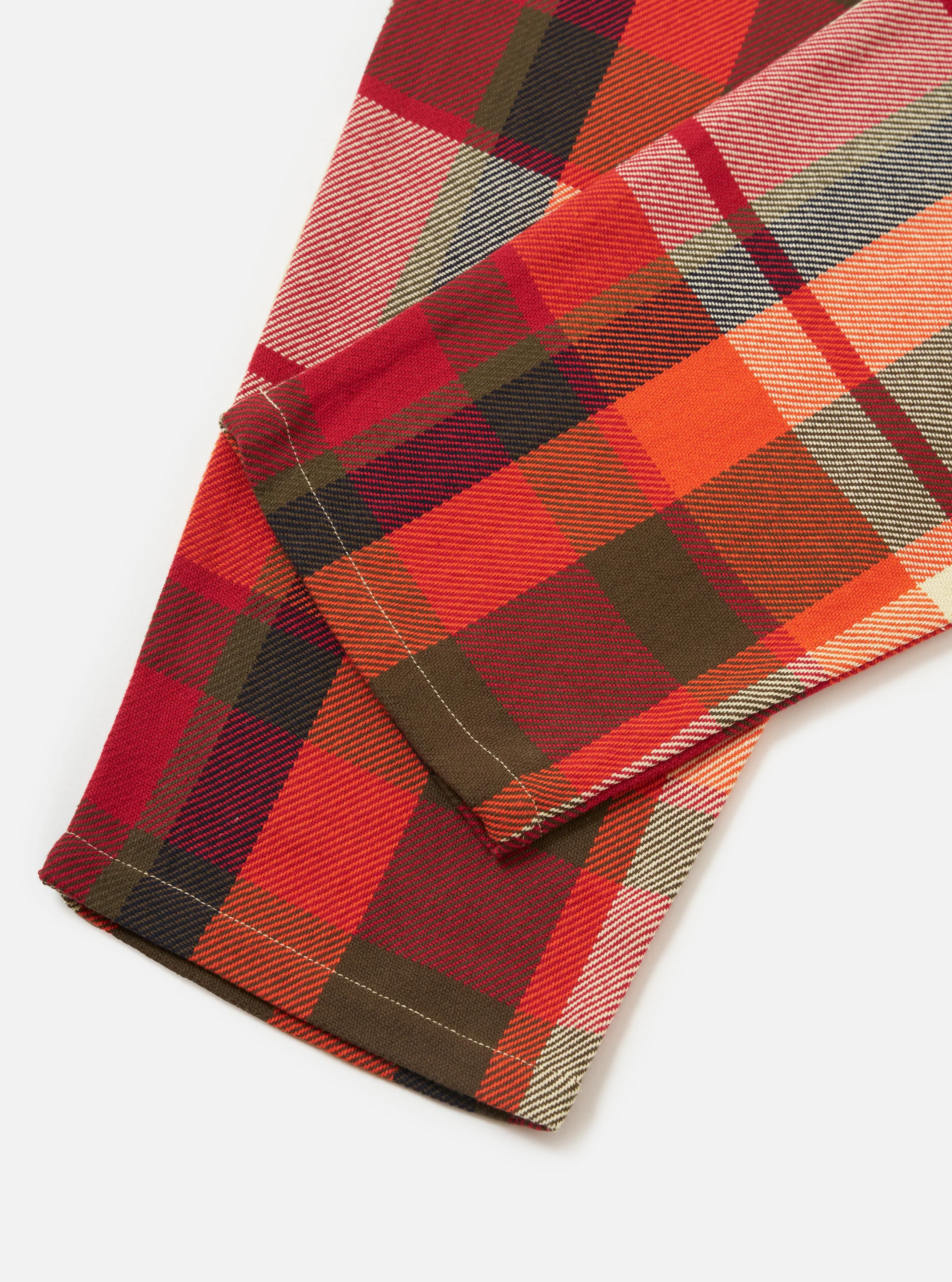 Red Earth Check Long Pyjama Set - Image 11