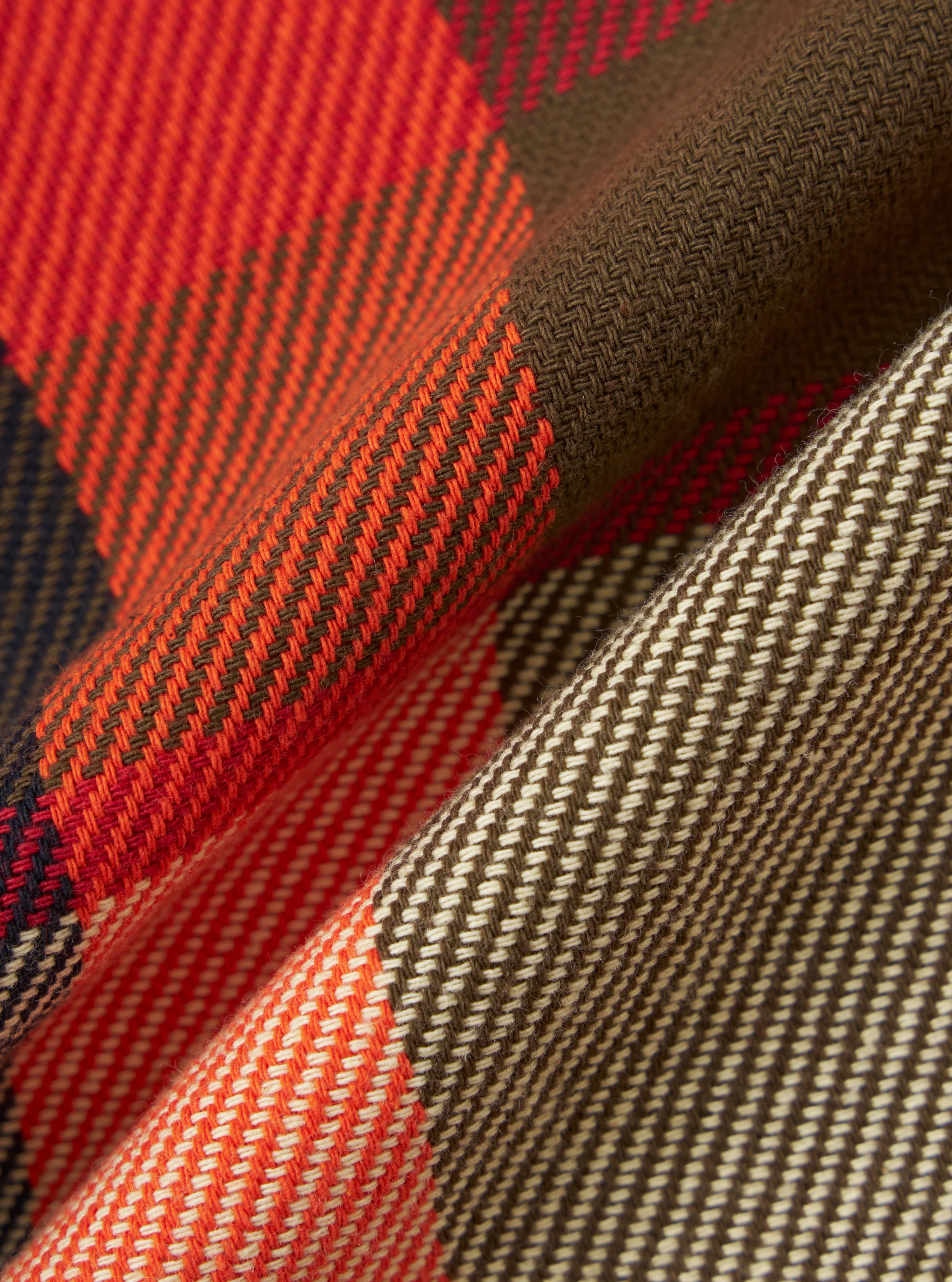 Red Earth Check Long Pyjama Set - Image 2