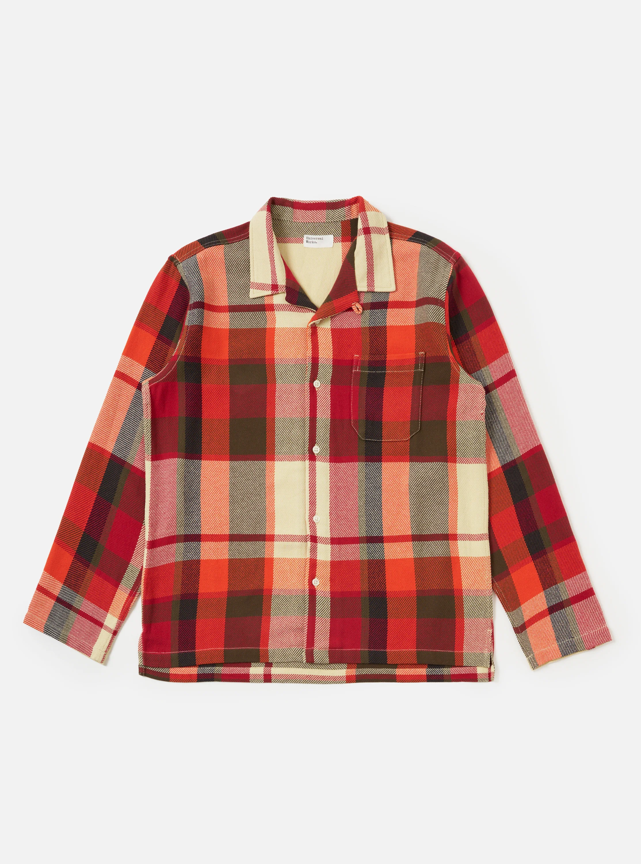 Red Earth Check Long Pyjama Set - Image 3
