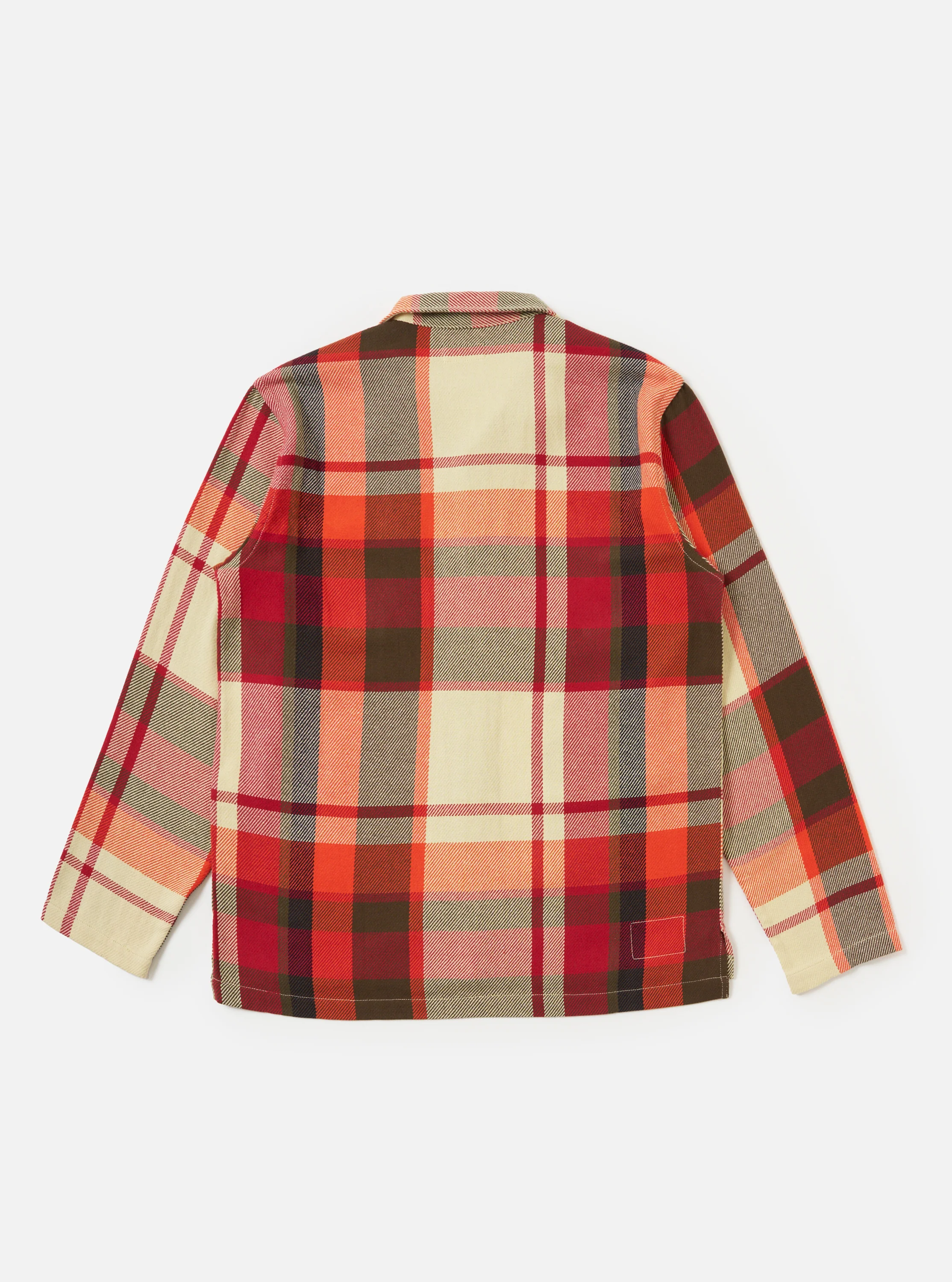 Red Earth Check Long Pyjama Set - Image 4