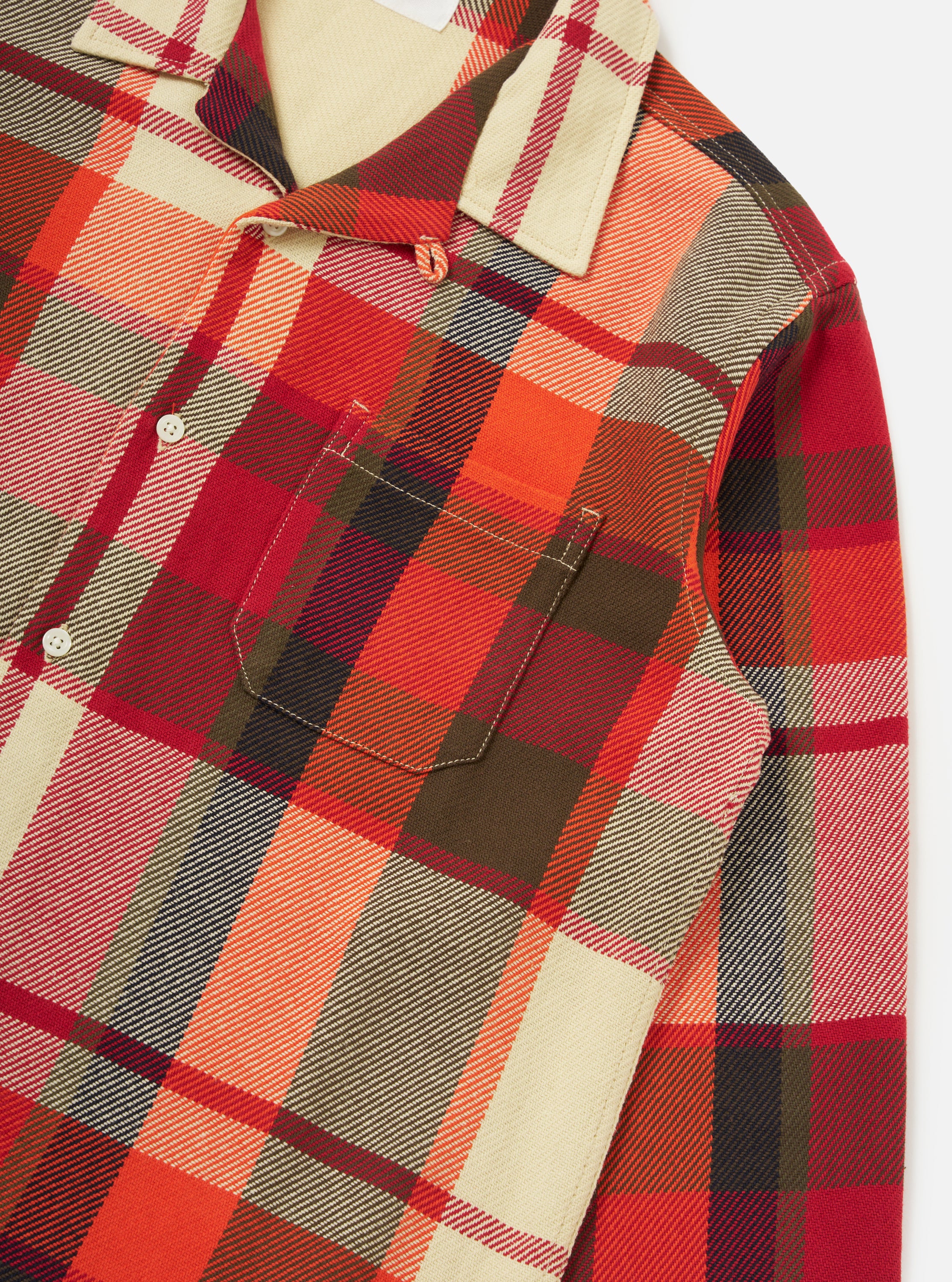 Red Earth Check Long Pyjama Set - Image 7