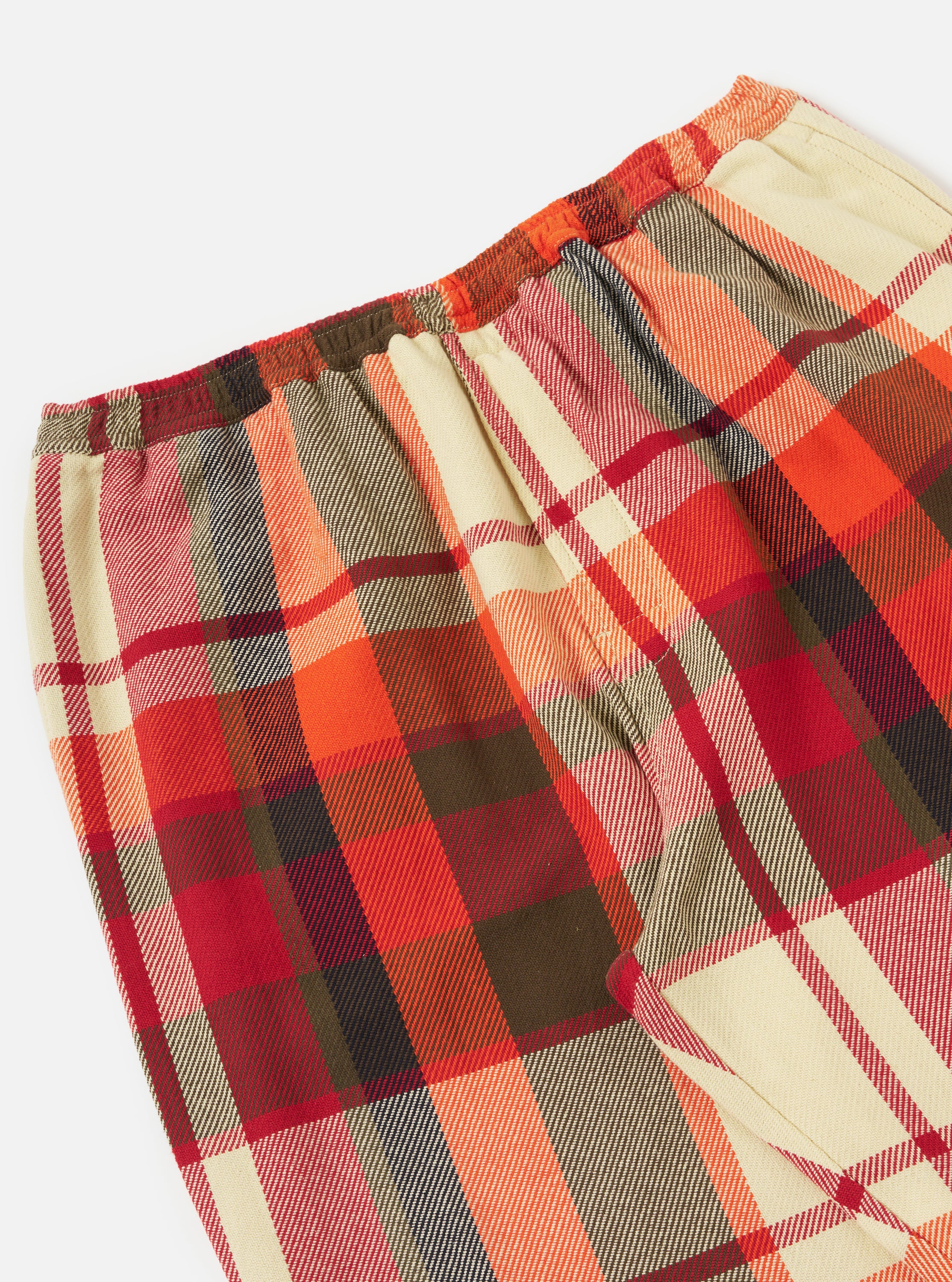 Red Earth Check Long Pyjama Set - Image 9