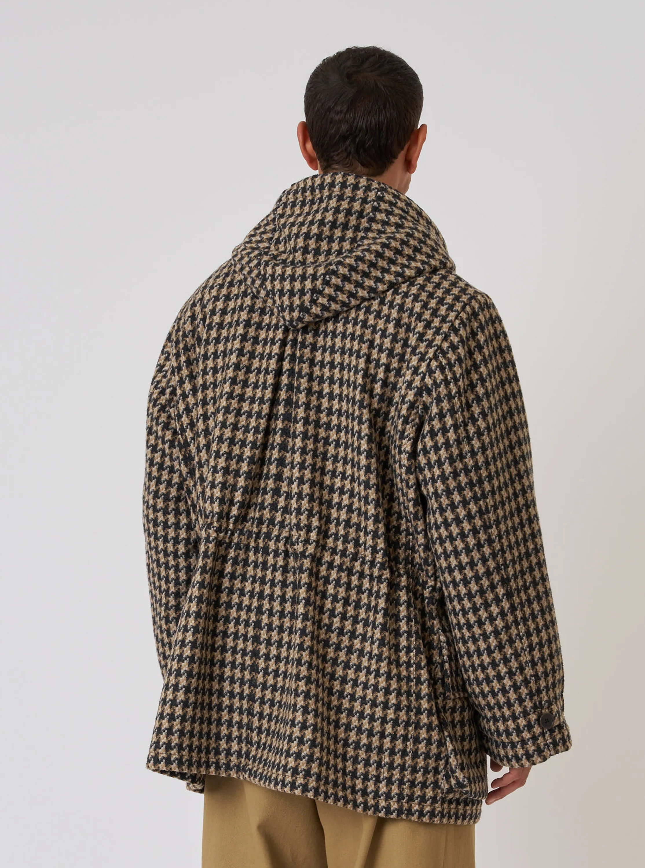 Sand Cortina Tweed Boston Parka - Image 3