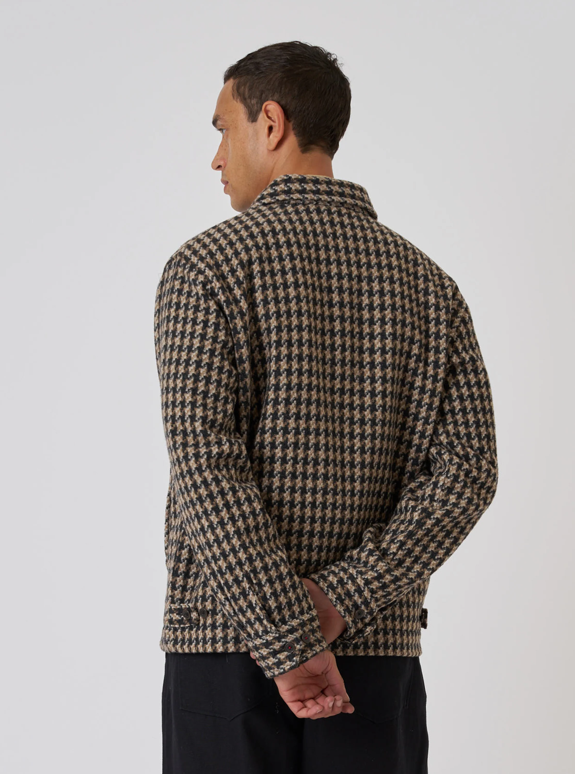 Sand Cortina Tweed Windcheater - Image 3