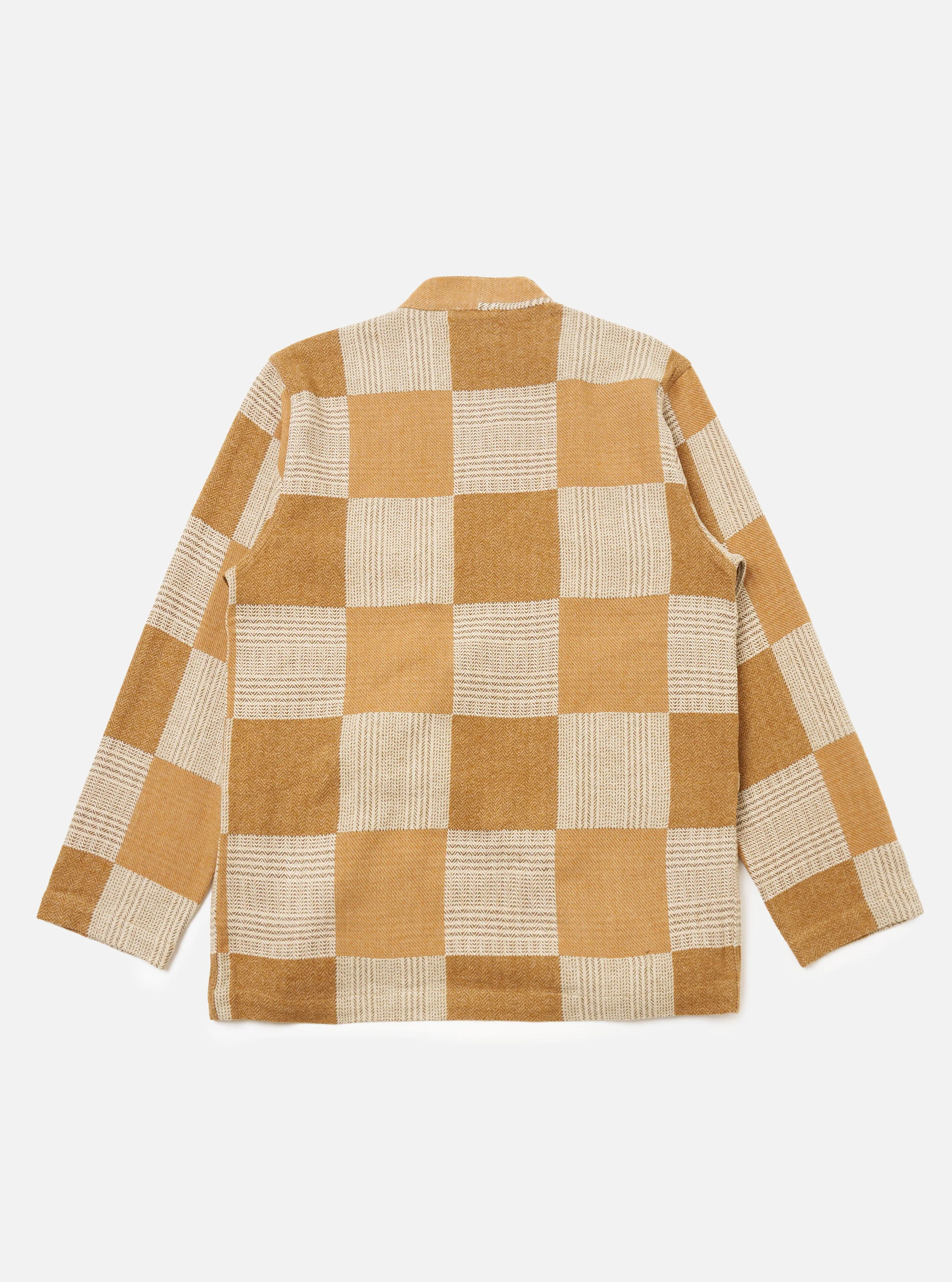 Sand Japanese Patchwork Kyoto Work Jacket - Image 3