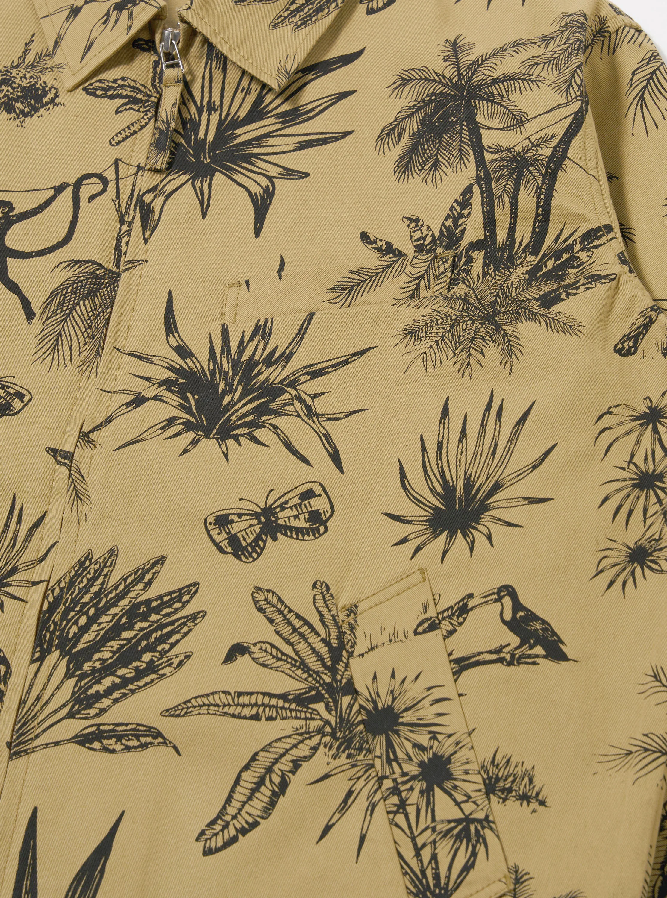 Sand Jungle Toile Twill Windcheater Jacket - Image 6
