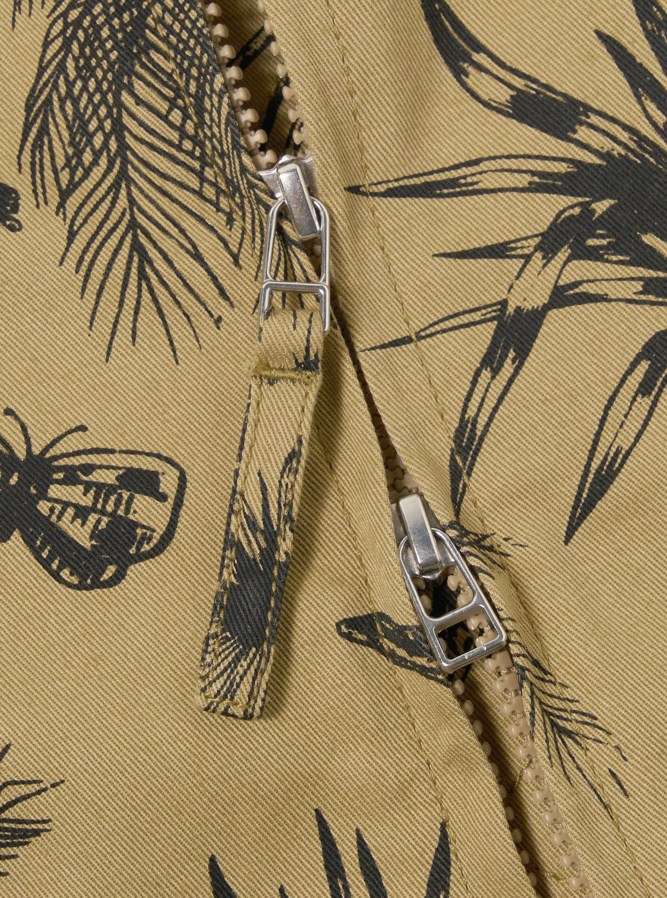 Sand Jungle Toile Twill Windcheater Jacket - Image 7