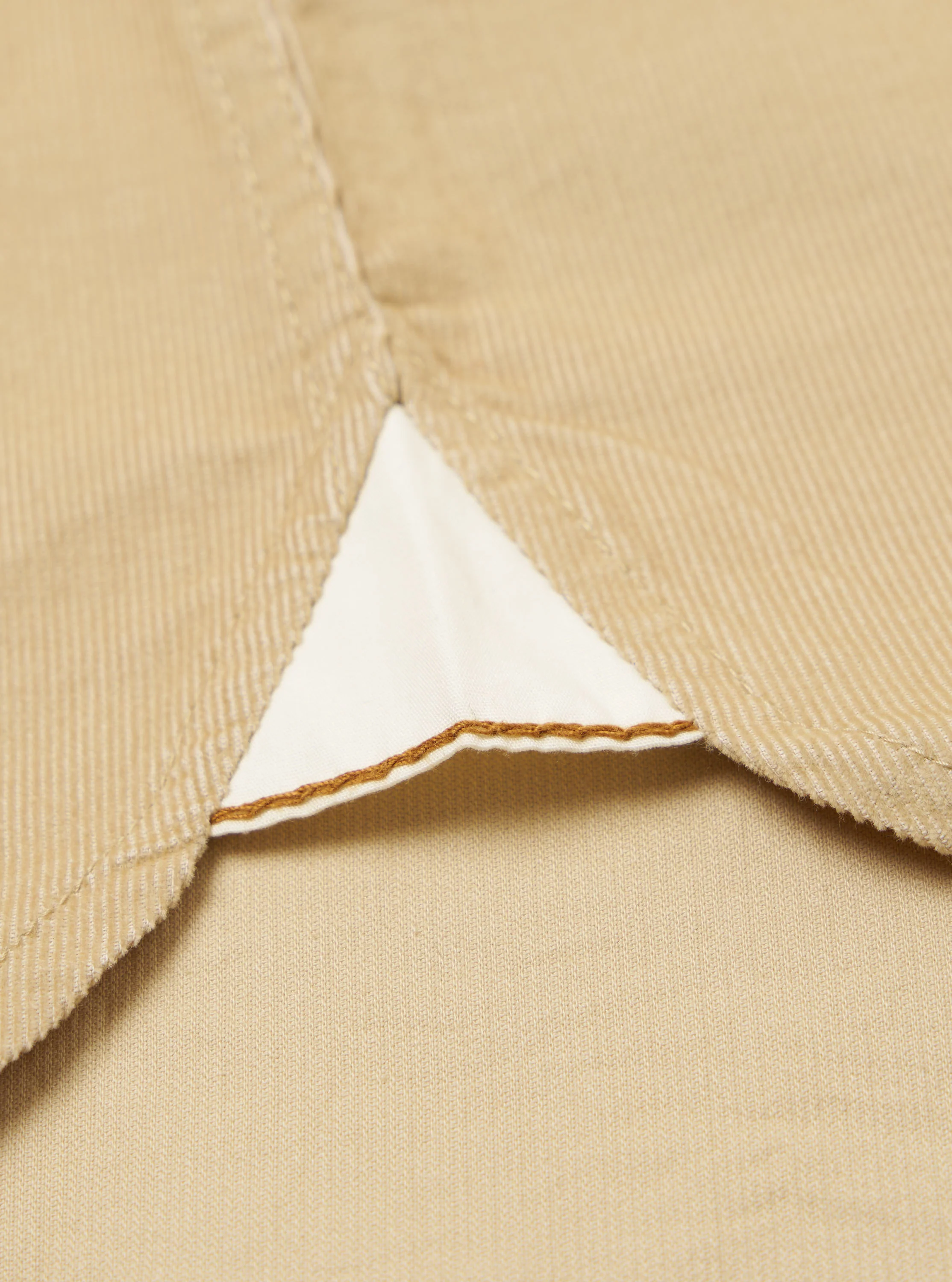 Sand Organic Fine Cord Daybrook Shirt - Image 7