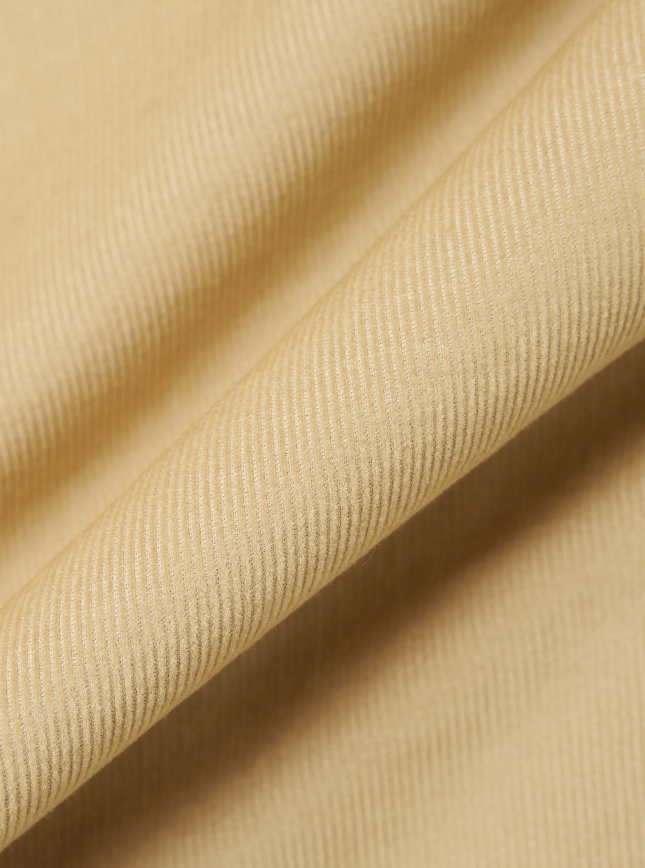 Sand Organic Fine Cord Fatigue Shirt - Image 4