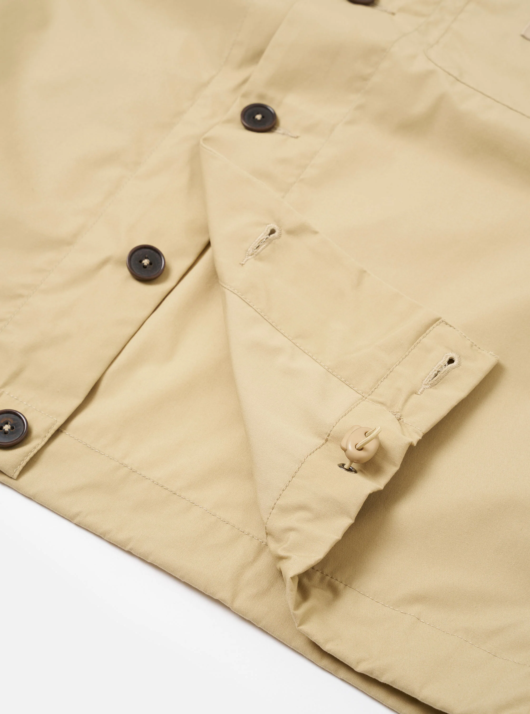 master-piece x Universal Works Sand Recycled Poly Tech Tech Overshirt - Image 8
