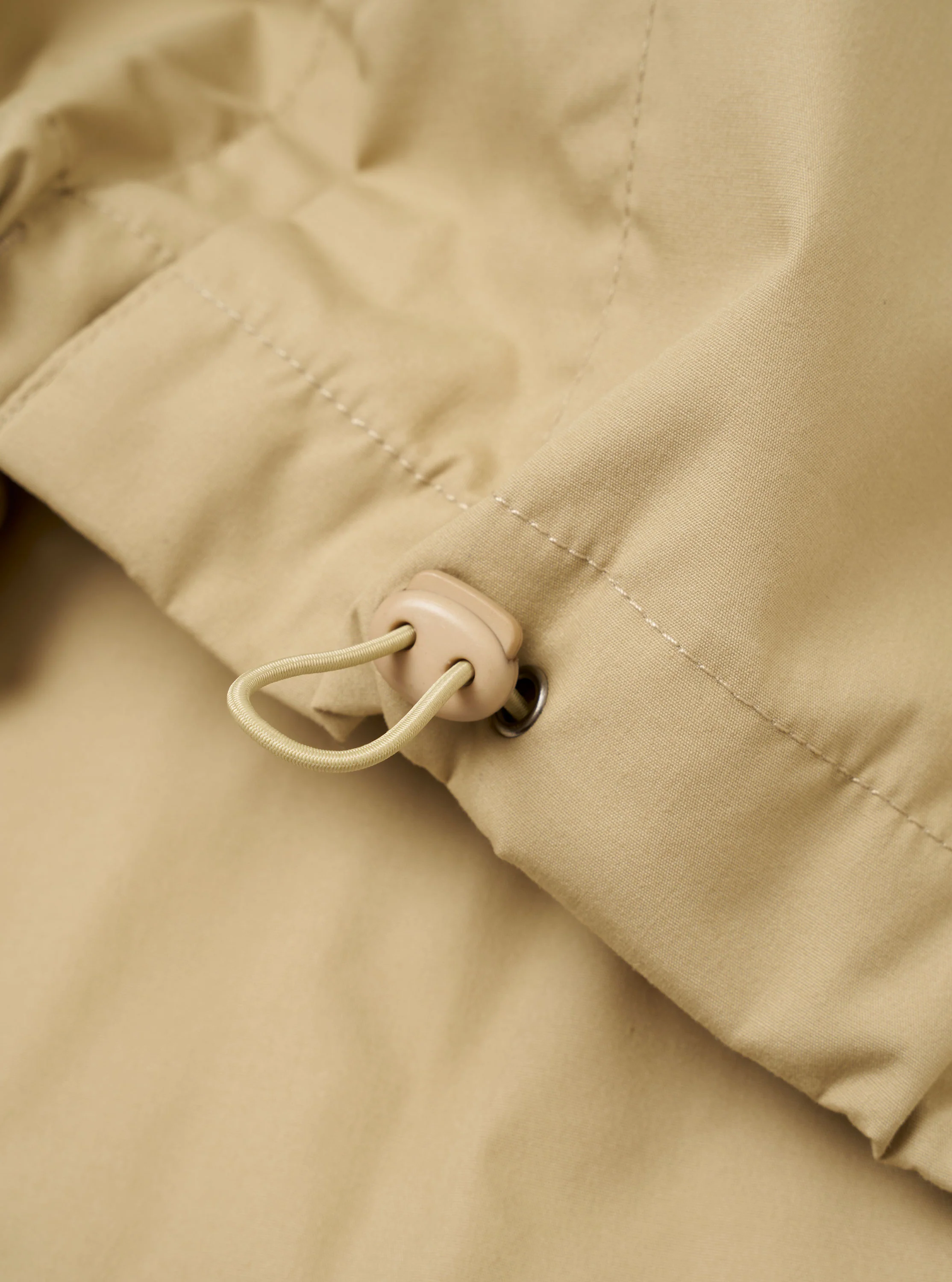 Sand Recycled Polytech Z Tech Overshirt - Image 7