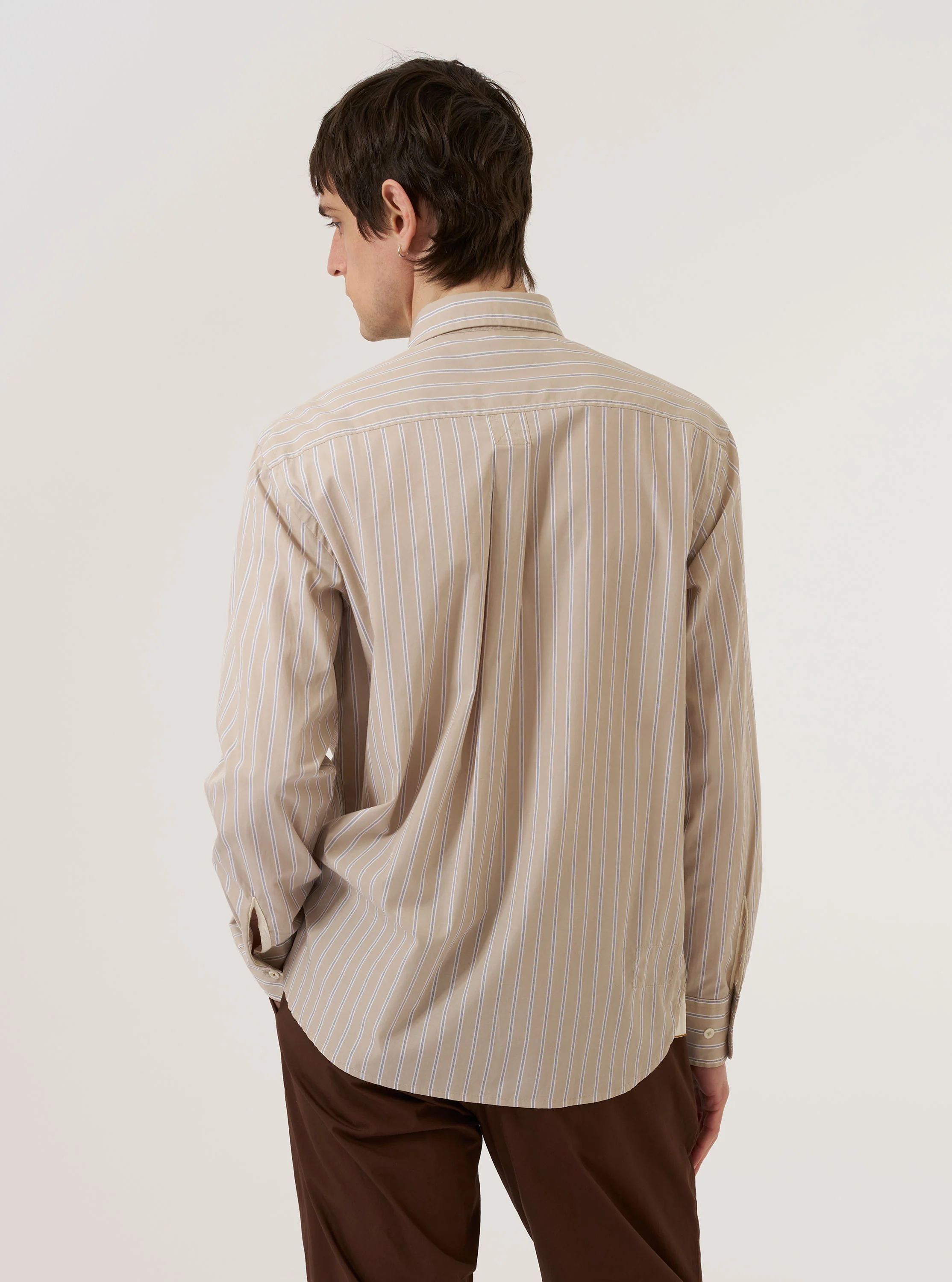 Sand Urban Stripe Lazy Day Shirt - Image 3