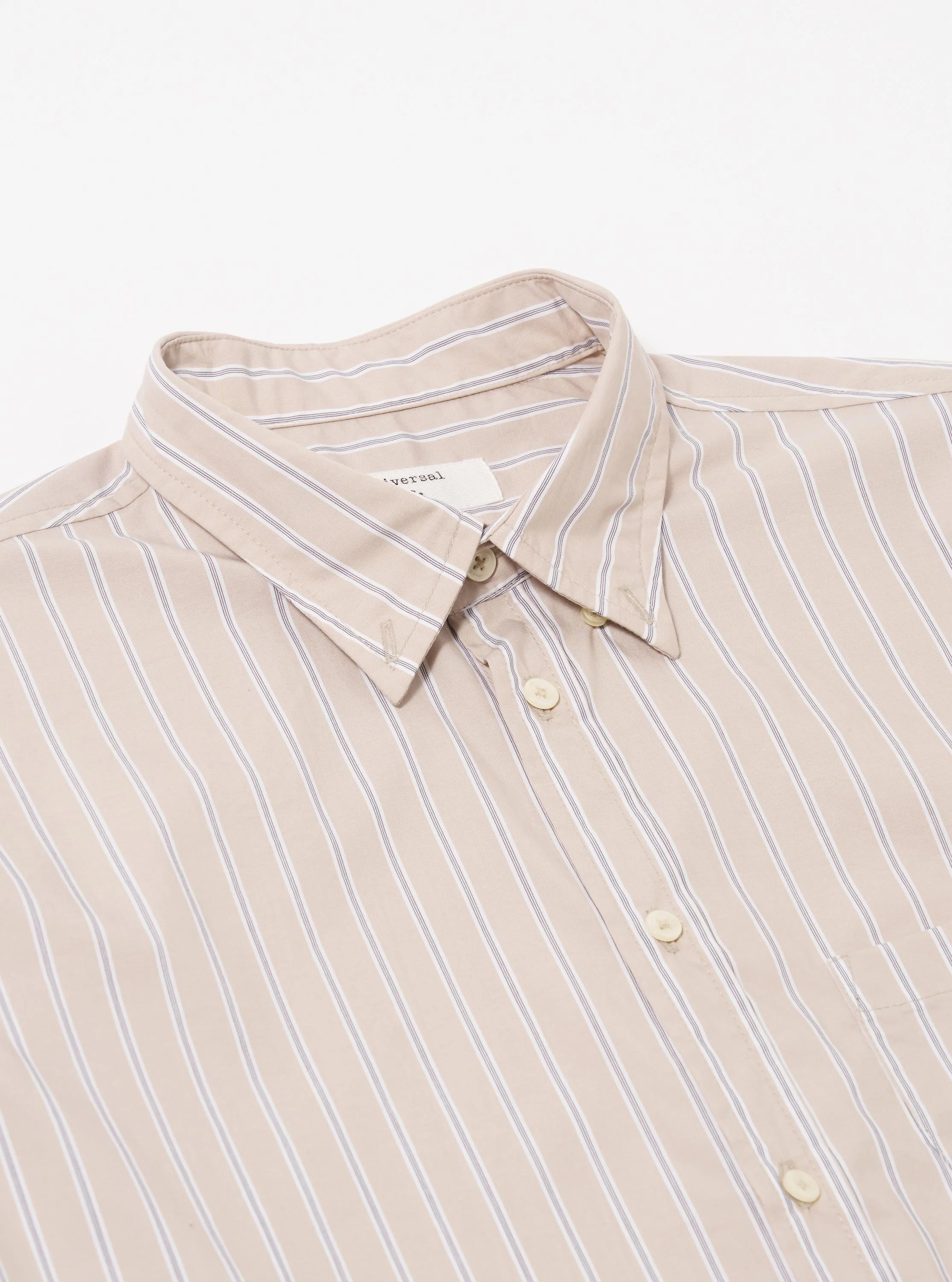 Sand Urban Stripe Lazy Day Shirt - Image 6