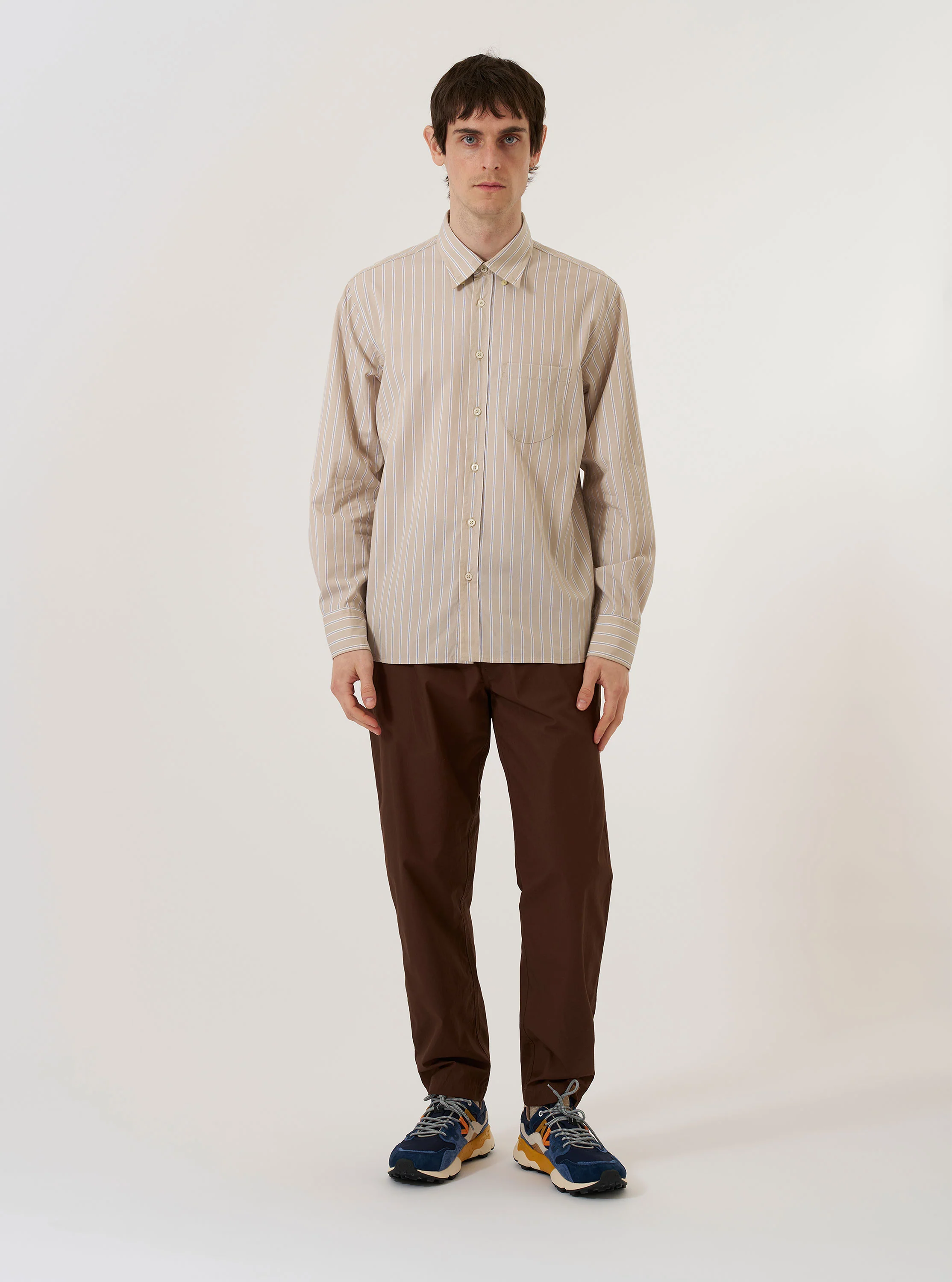 Sand Urban Stripe Lazy Day Shirt - Image 8
